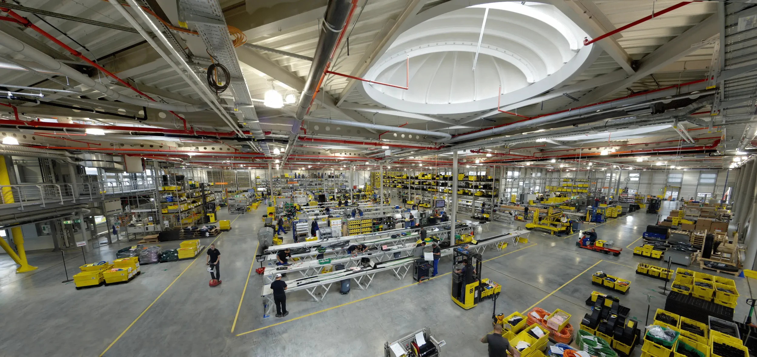 igus Headquarters – production floor interior