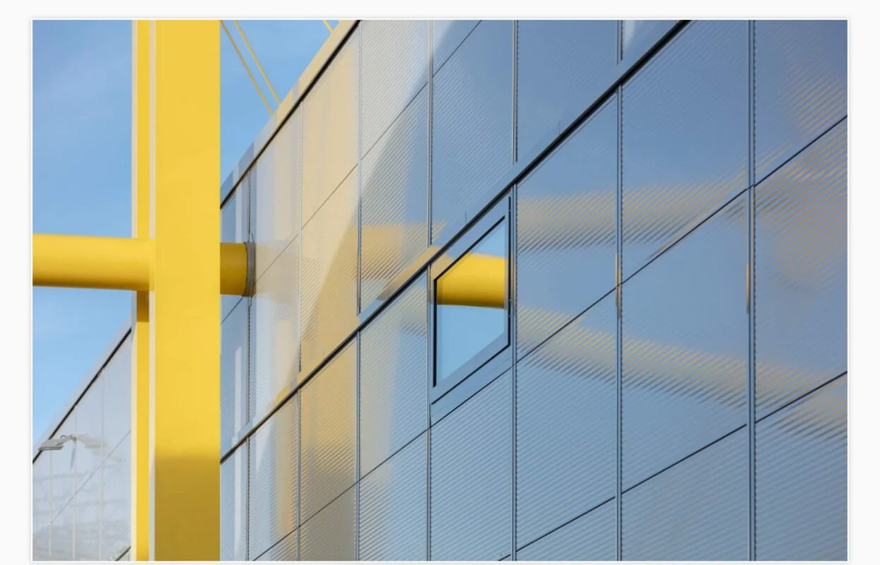 igus Headquarters – façade and pylon detail