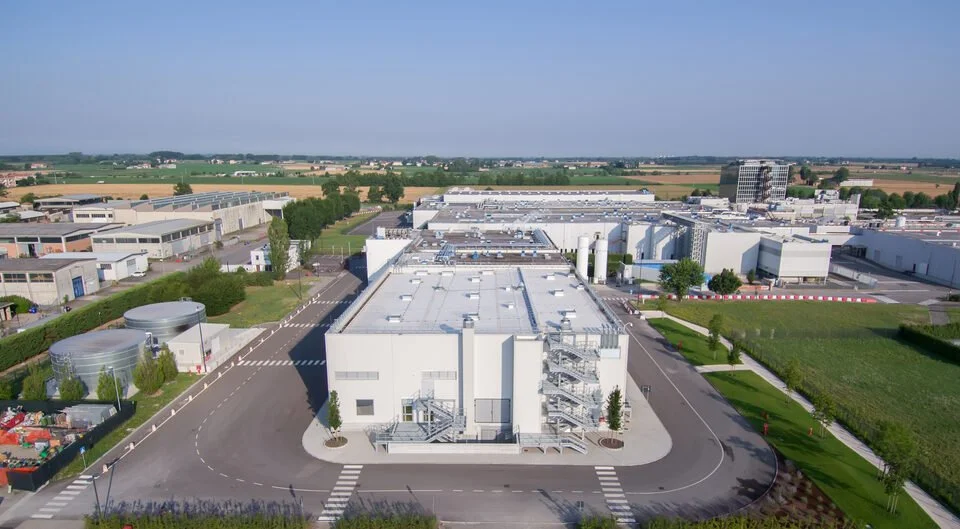 Aerial view of the completed GSK Attachment Inhibitor manufacturing