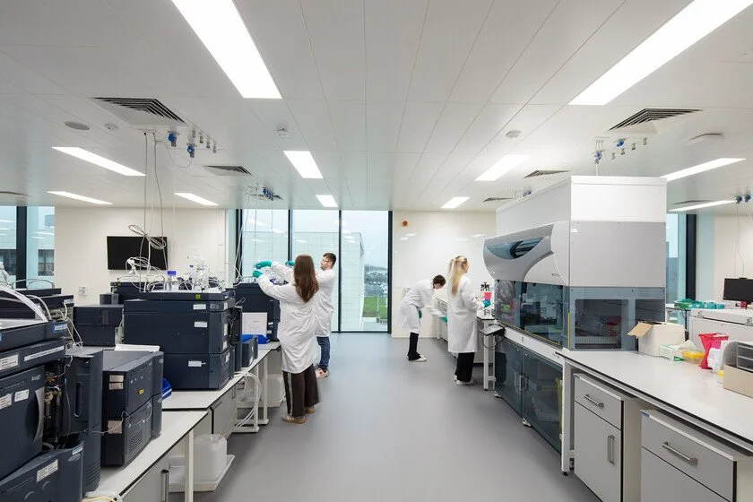 FujiFilm Diosynth Biotechnologies Project Newton — Process Development Laboratory in Use, Billingham