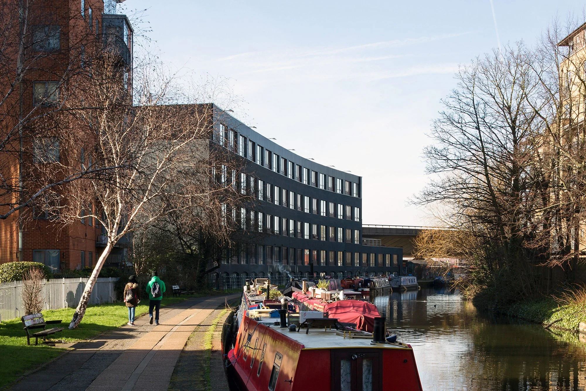 Great Western Studios – canal-side exterior view