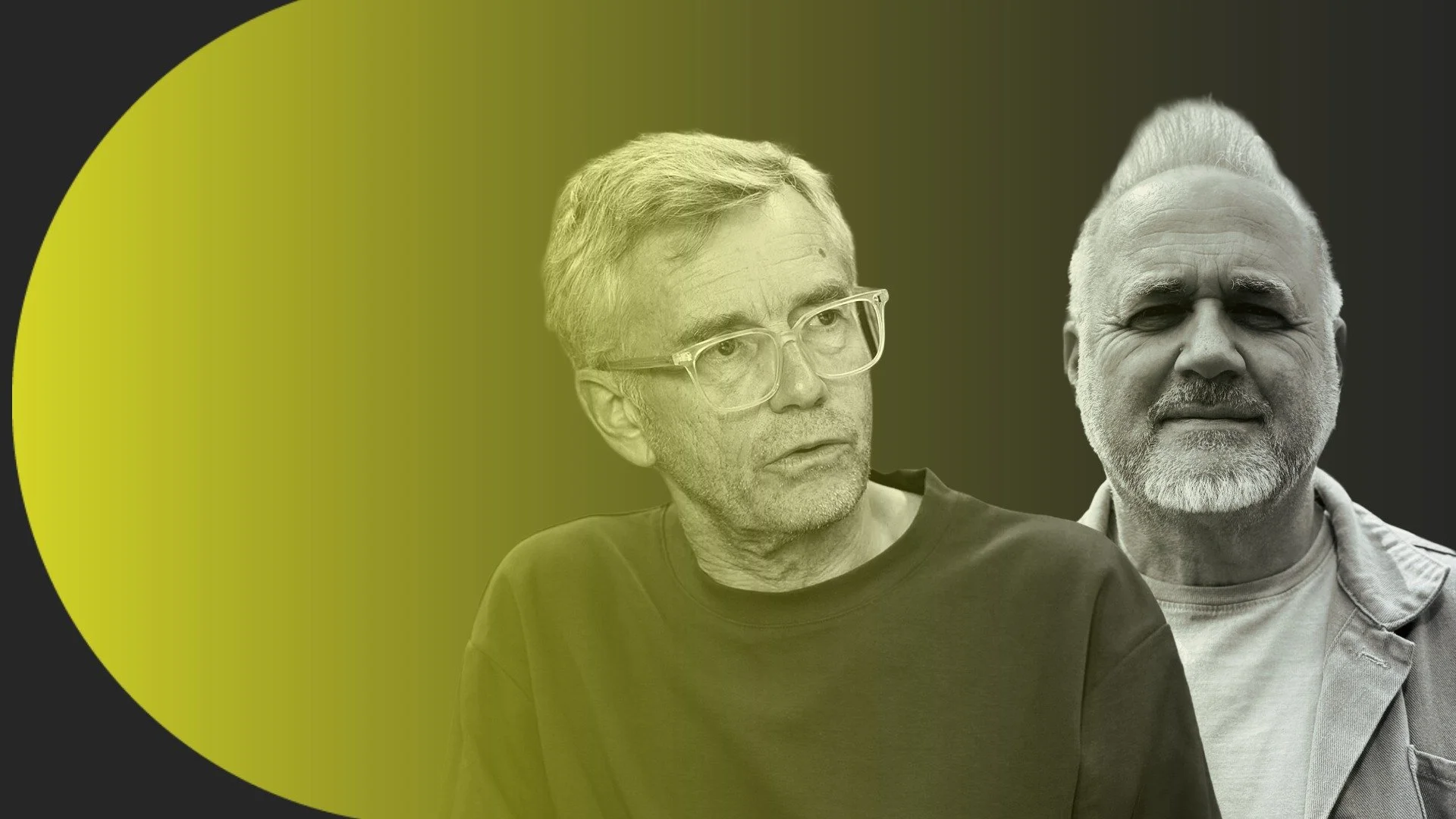 Can AI cut costs in pharmaceutical manufacturing Bryden Wood podcast Martin Wood Adrian La Porta social media graphic