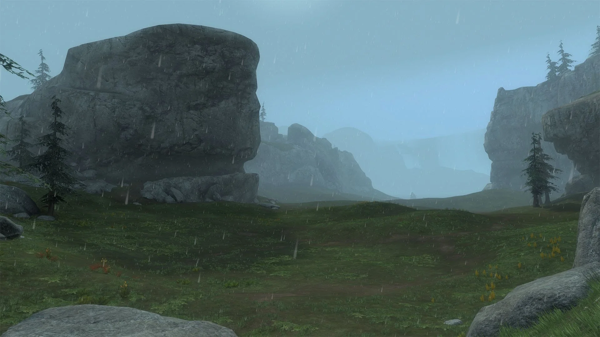 Forge World, but during a heavy bout of rain.