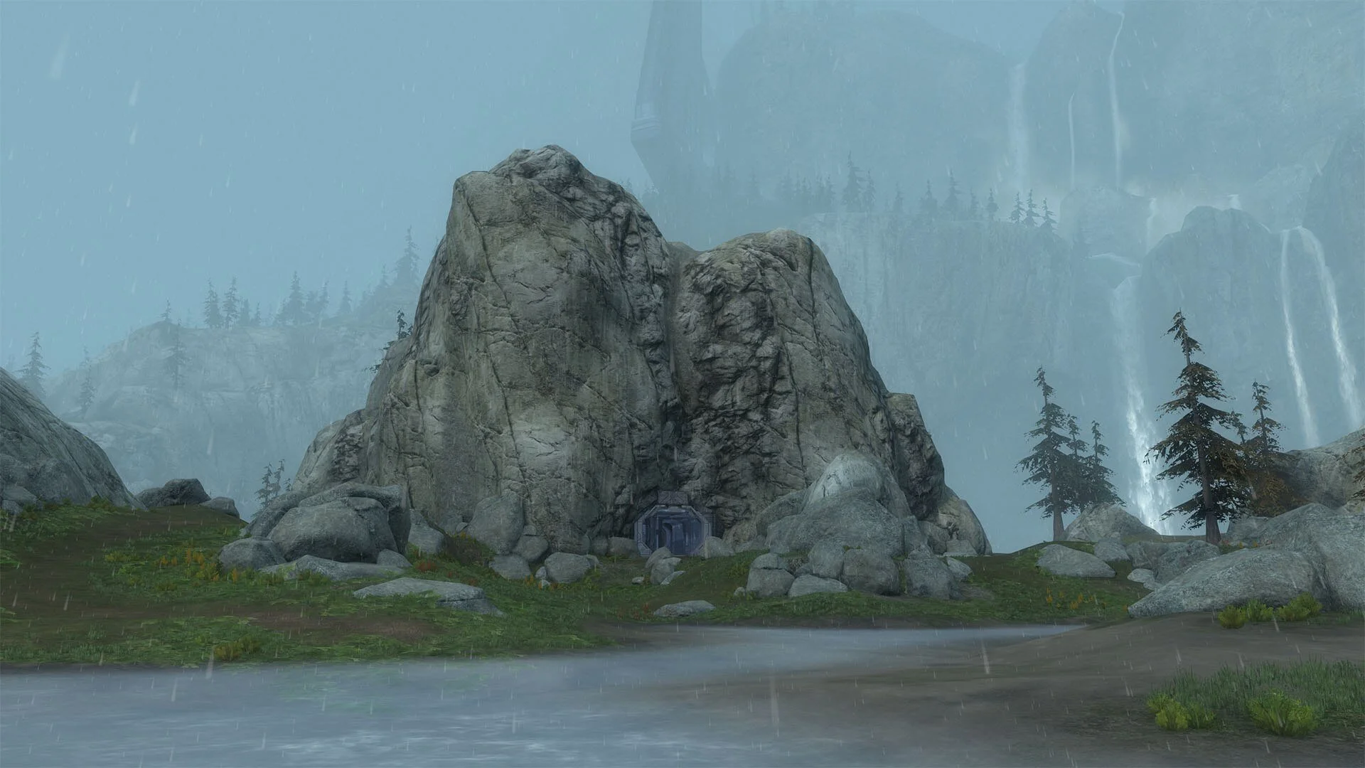 Forge World, but during a heavy bout of rain.