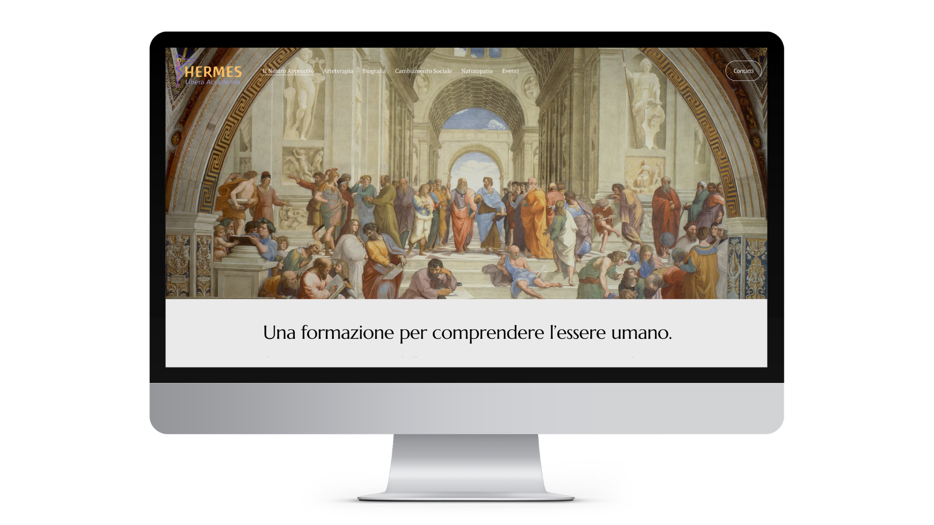 Accademi Hermes new website