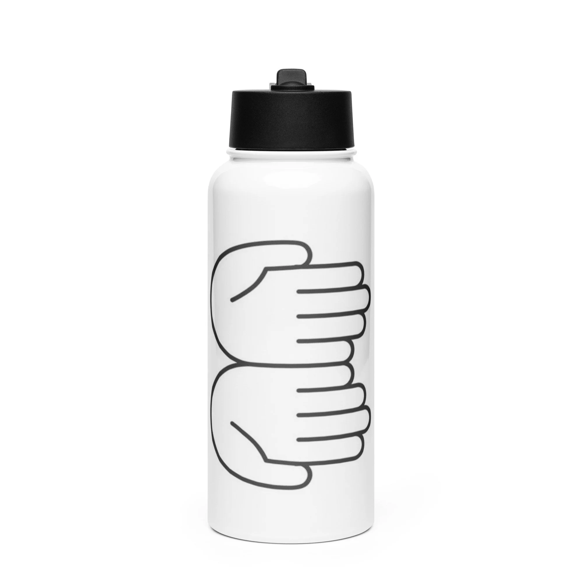 The People's stainless steel water bottle