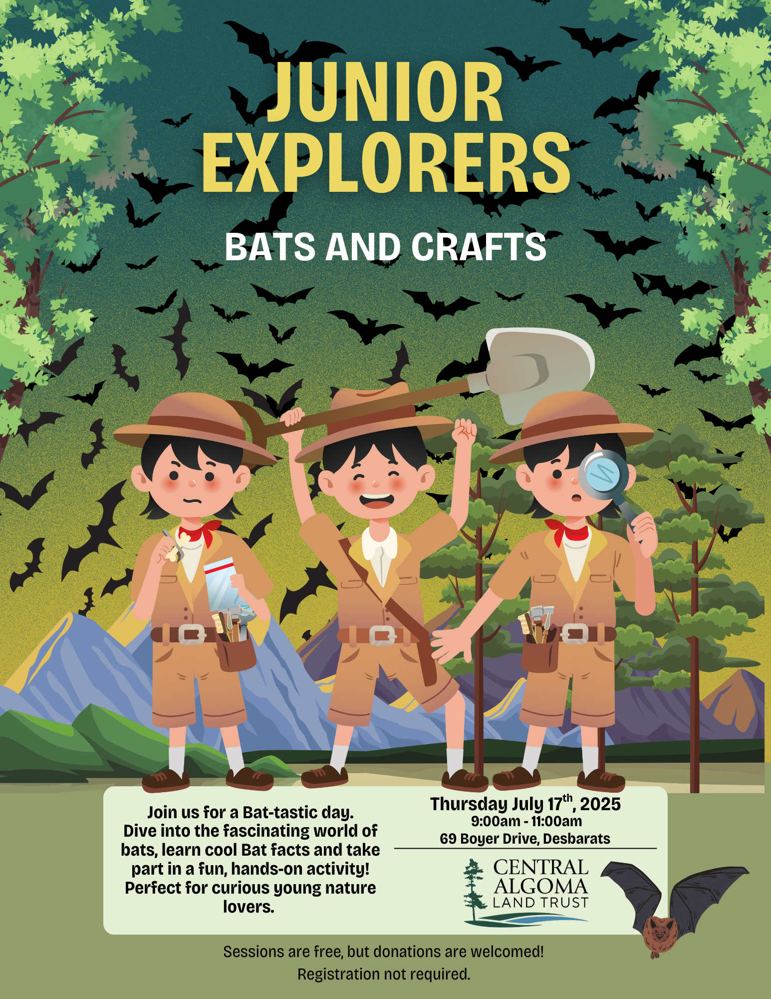 Junior Explorers - Bats and Crafts