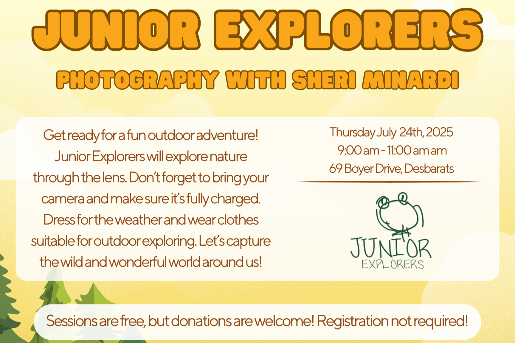 Junior Explorers - Tracks and Signs