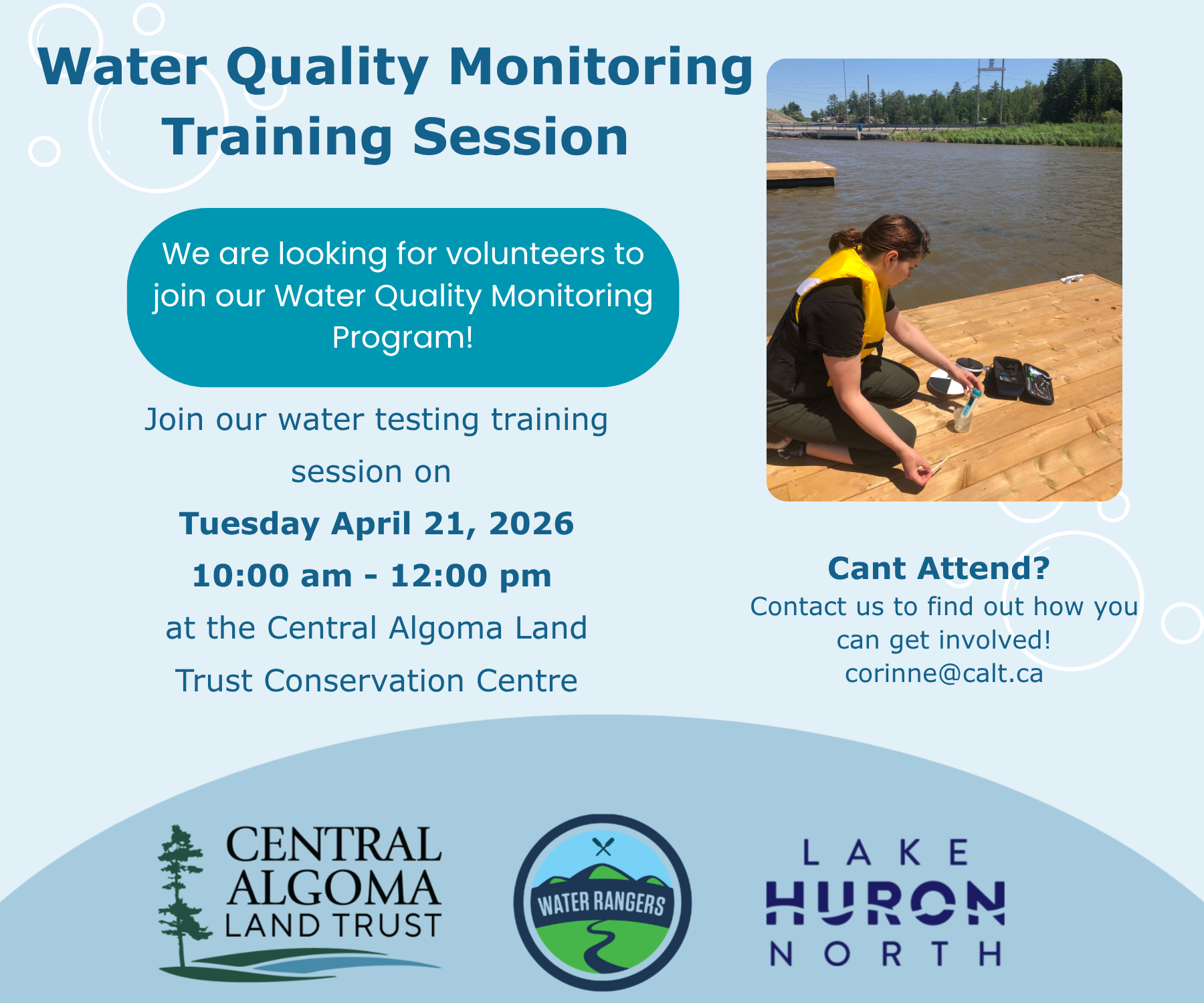 Water Quality Monitoring Training Session