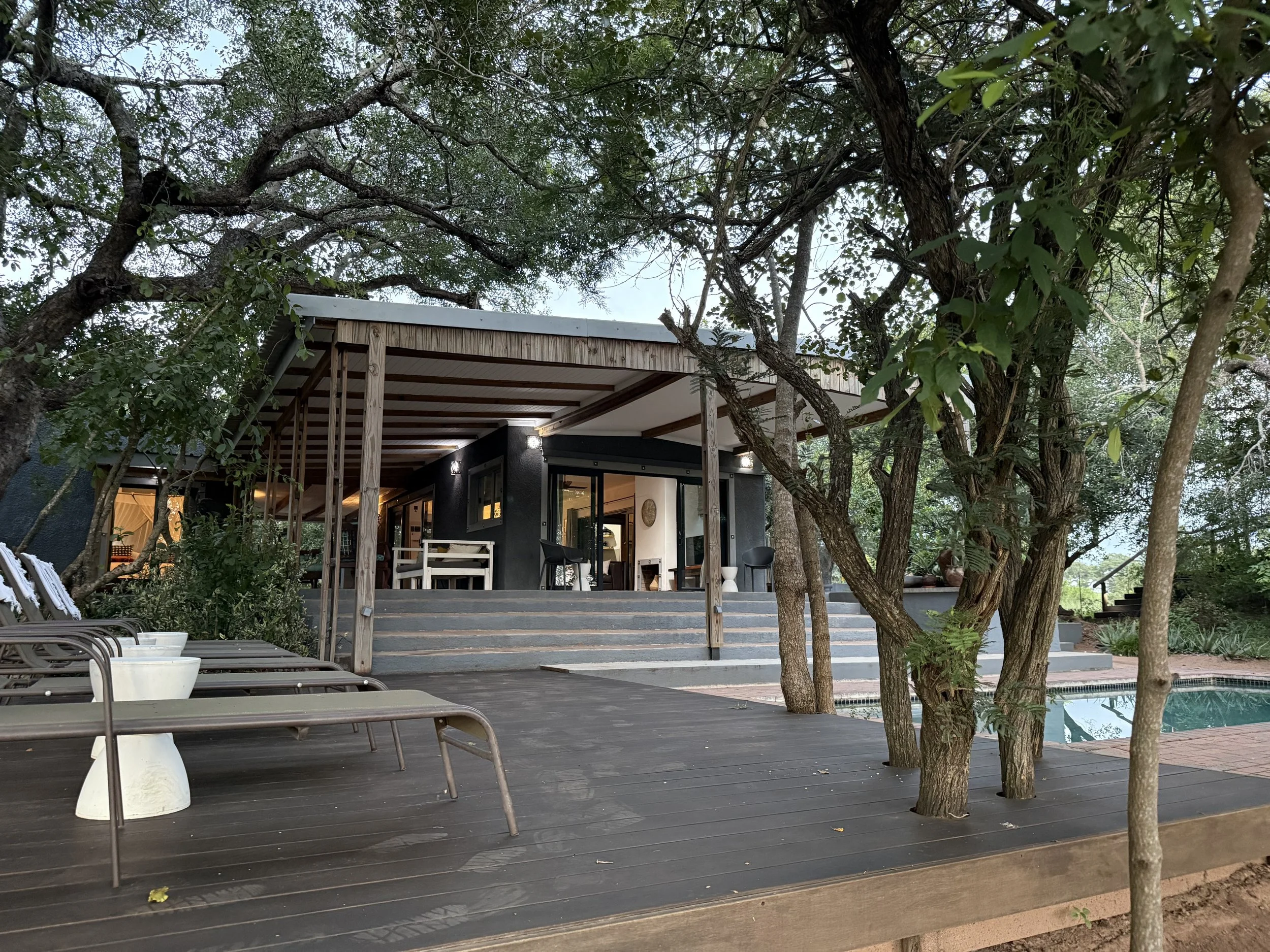 Tumbeta House exterior and pool deck