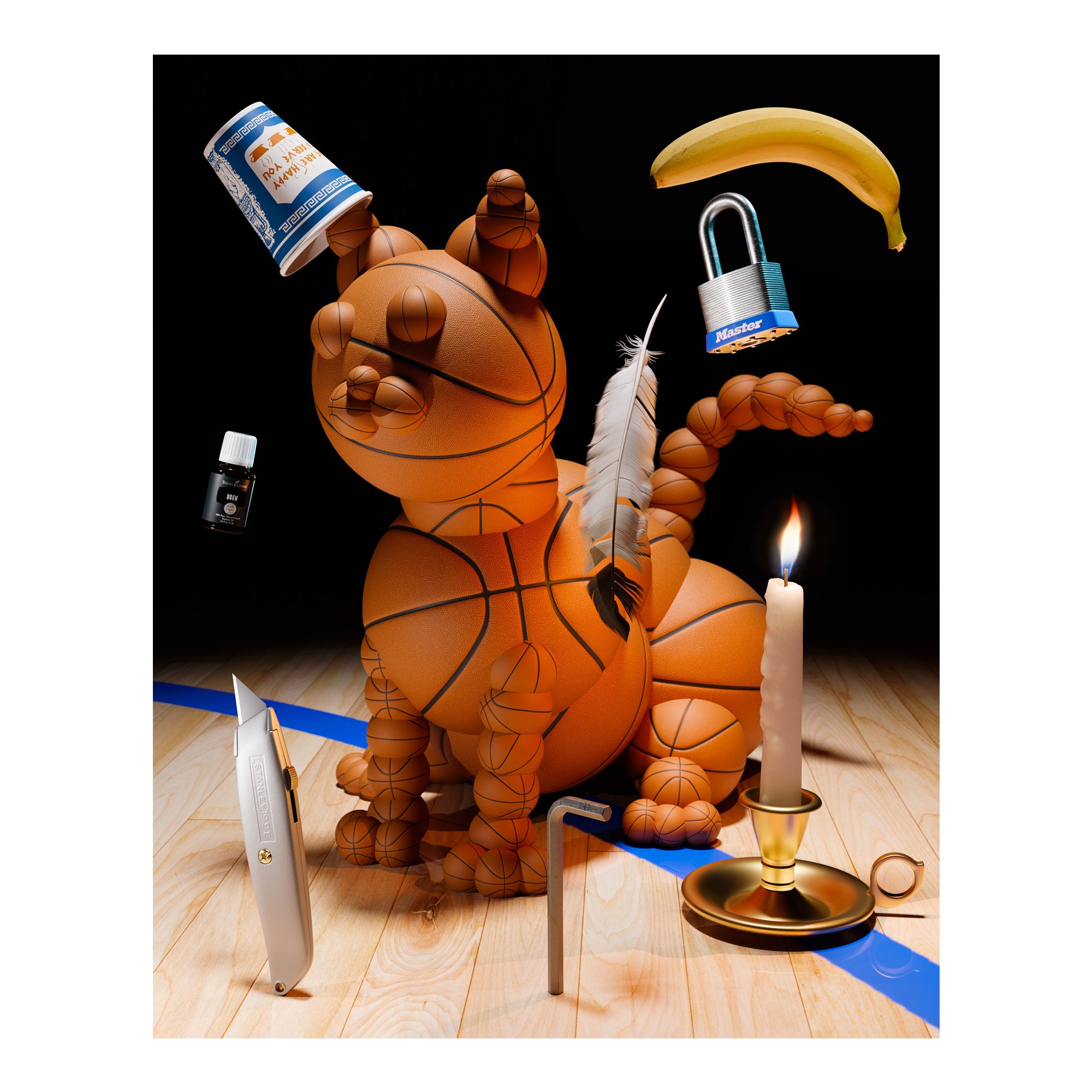 Shamus Clisset - bAsKeTbAll cAt