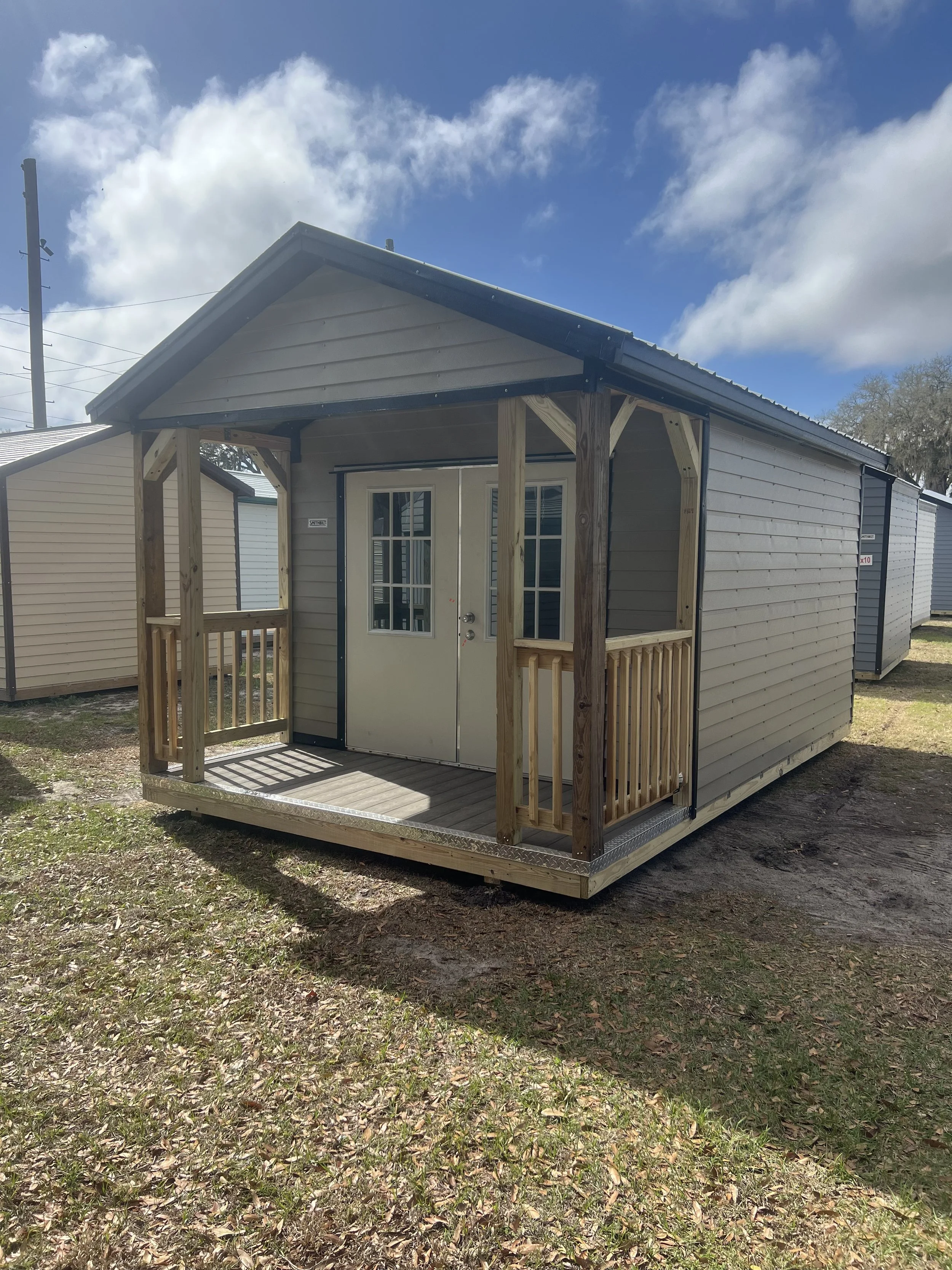 10x16 Smithbilt Eave Storage Shed