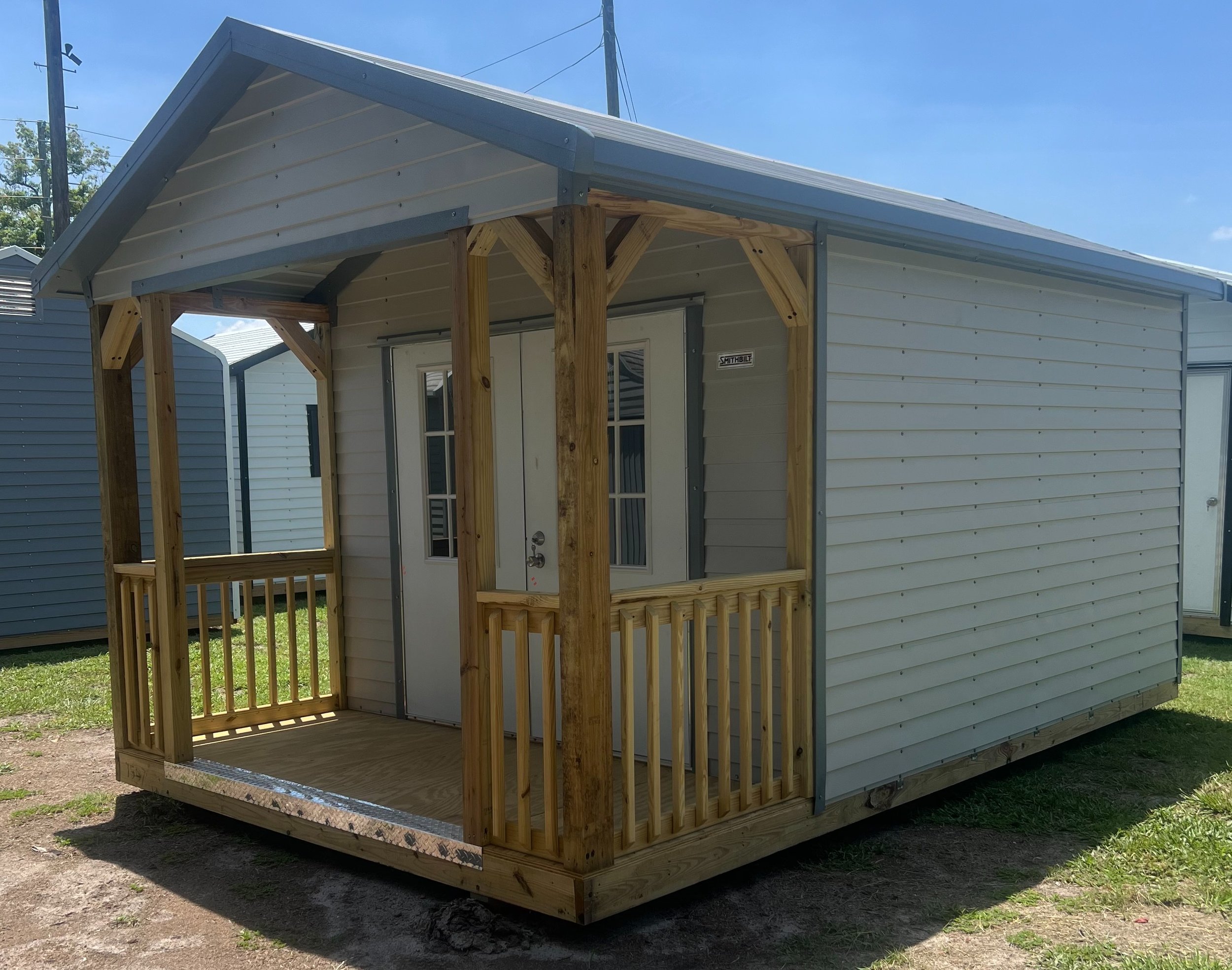 10x16 Smithbilt Eave Storage Shed