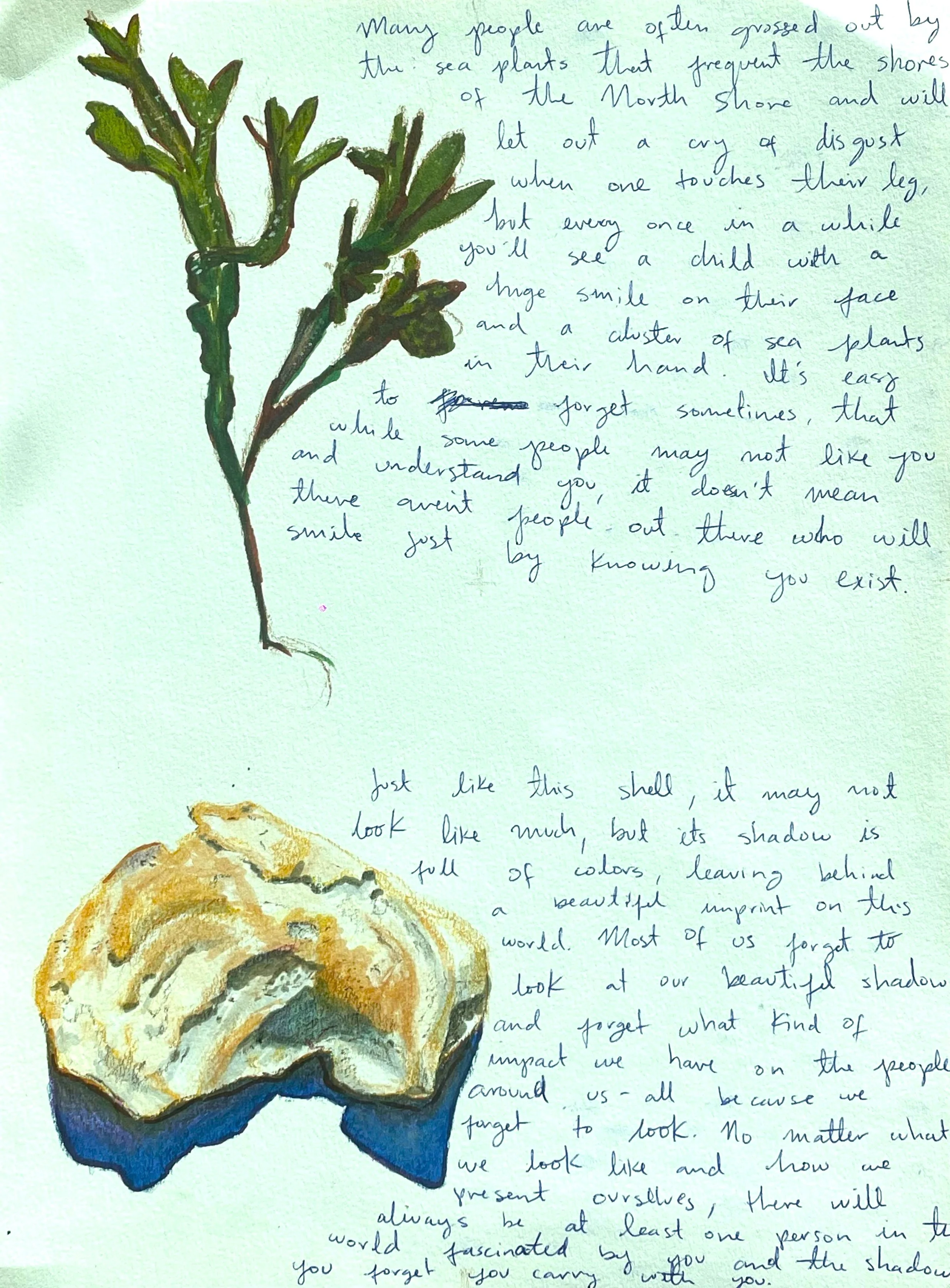 Mixed media, Alcohol markers and colored pencils