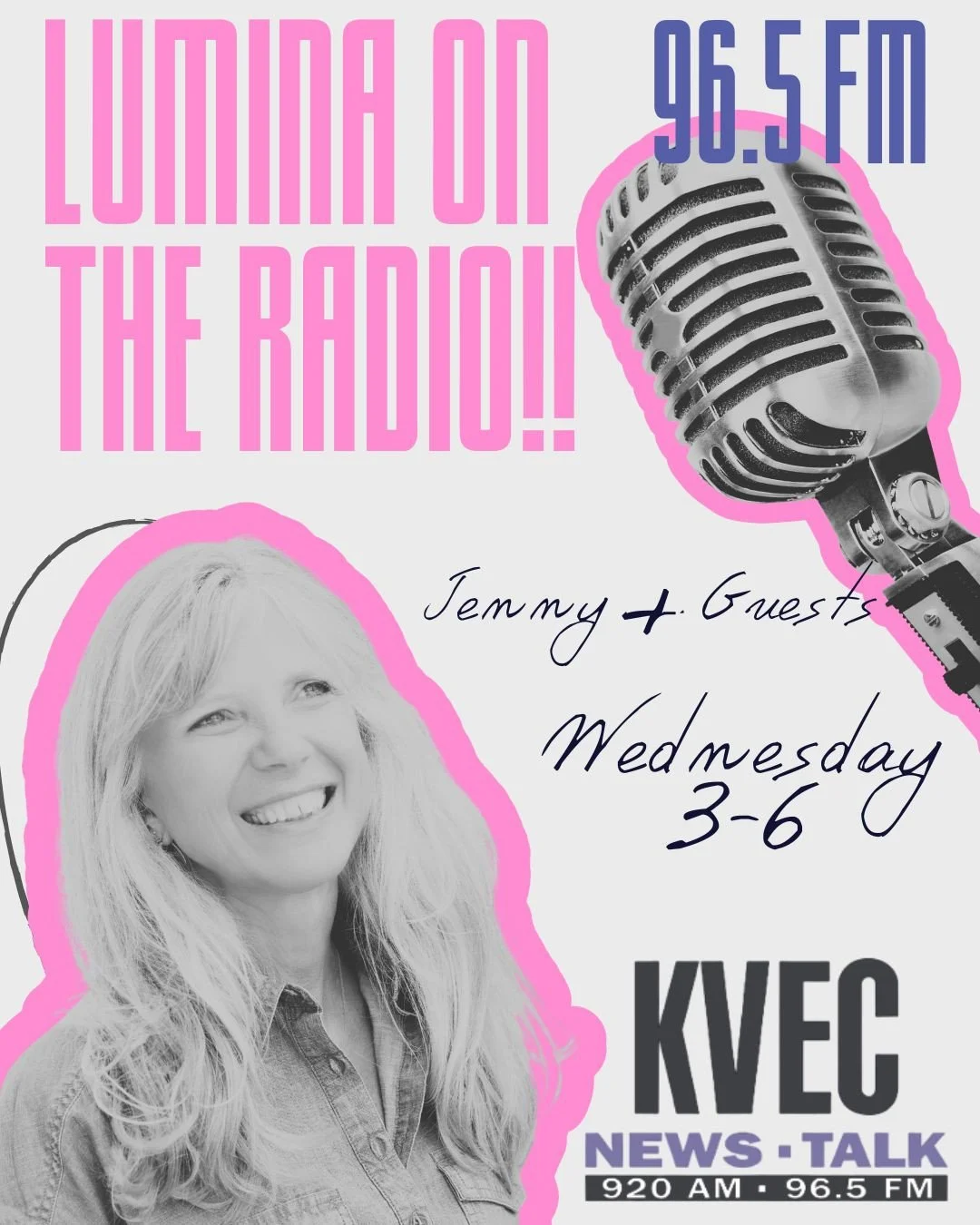 ✨ Lumina Alliance will be on the Dave Congalton Hometown Radio Show this Wednesday from 3&ndash;6 PM!⁠
⁠
Our CEO, Jenny Adams, will be joined by:⁠
&bull; Rick Scott &mdash; Chief of Police &amp; Board Member⁠
&bull; Michelle McCovey-Good &mdash; Boar