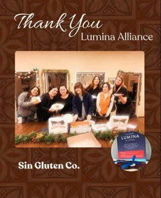 Gratitude repost @singlutenco 💜 When I was a teen, my family and I came to Lumina Alliance during one of the hardest seasons of our lives. This place showed me what it looked like when people choose to help, protect, and care for others.⁠
⁠
I never 