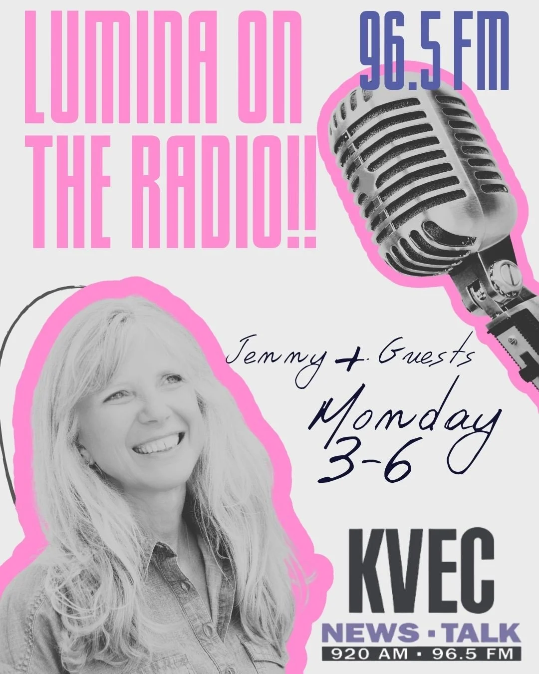 🎙️ Tune in today!⁠
⁠
Catch Jenny and her guests on the radio this afternoon as she fills in for Dave Congalton.⁠
⁠
📻 Listen live on 920 AM / 96.5 FM⁠
🕒 3&ndash;6 PM⁠
⁠
We&rsquo;re excited to share space, conversation, and community. Tune in and jo