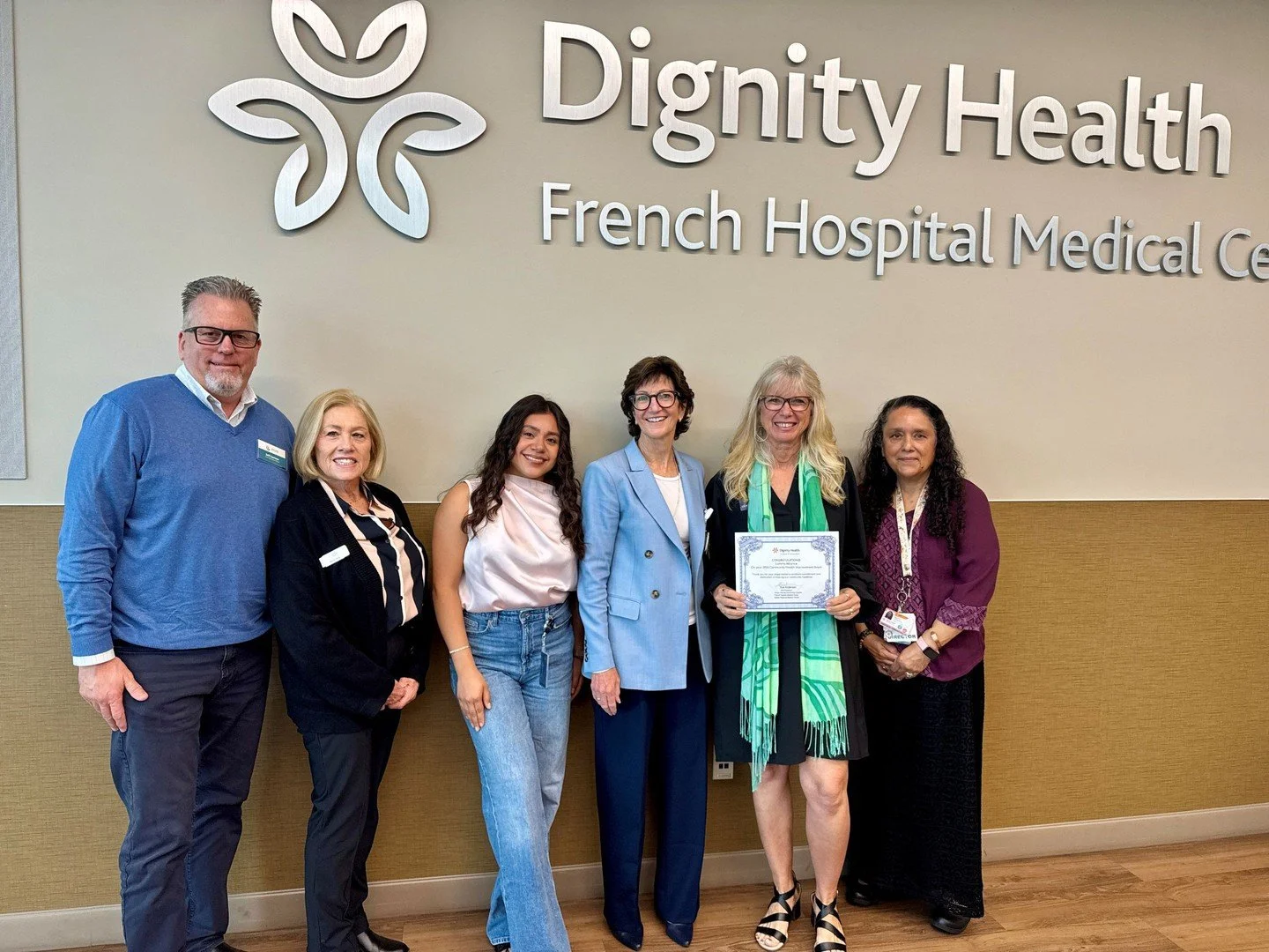 We&rsquo;re deeply grateful to Dignity Health for their generous support of this important work in our community. 💜⁠
⁠
This grant will help expand transitional housing and supportive services for survivors of sexual assault and intimate partner viol