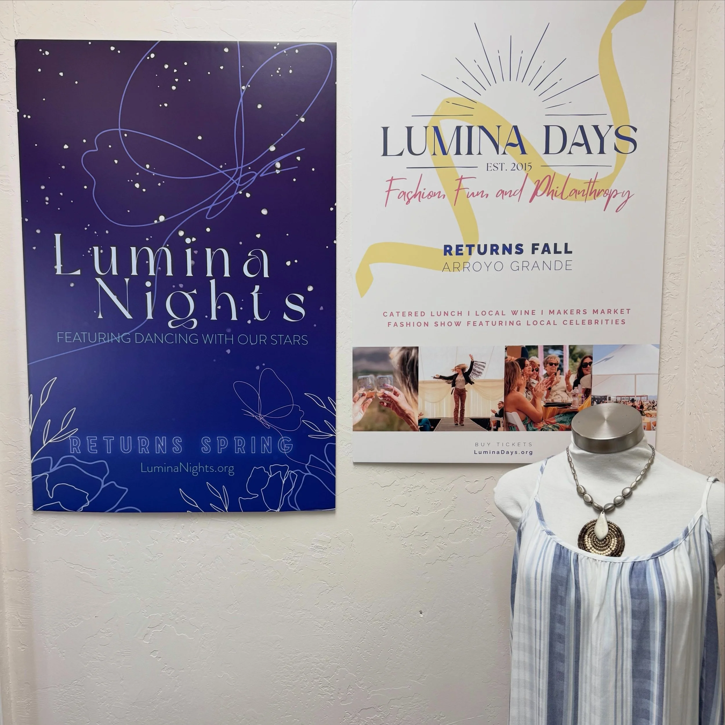 Did you hear the news?📢

This year&rsquo;s Lumina Nights fundraiser raised an astounding $400,000 in support of survivors throughout SLO County!🎉

If you missed the big event, join us next spring, or attend Lumina Days this fall!🗓️