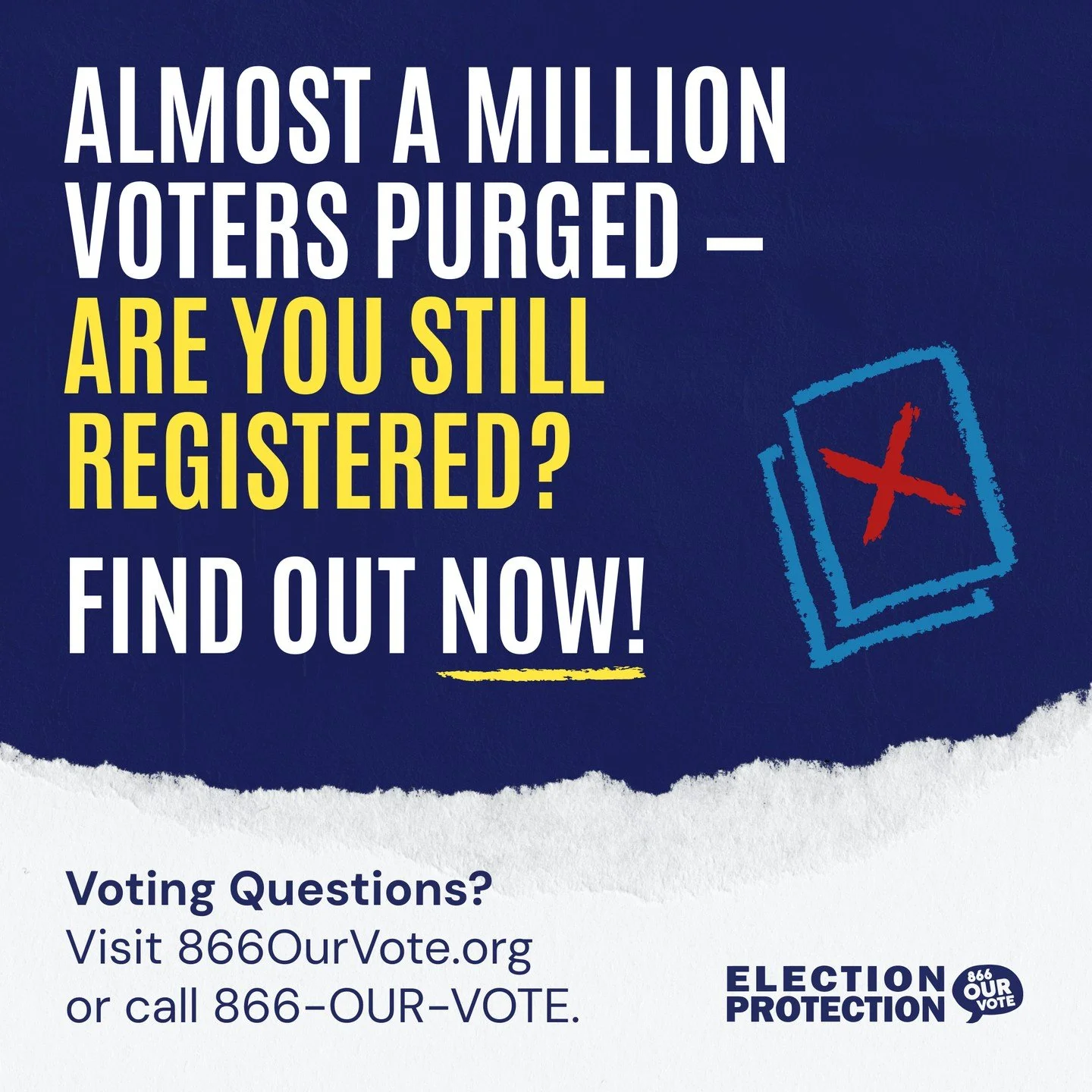 🗳️ Make your voting plan with the facts.⁠
⁠
With AI, social media, and online information changing quickly, it's more important than ever to verify information about voter registration, deadlines, voting locations, vote-by-mail, and local voting rul