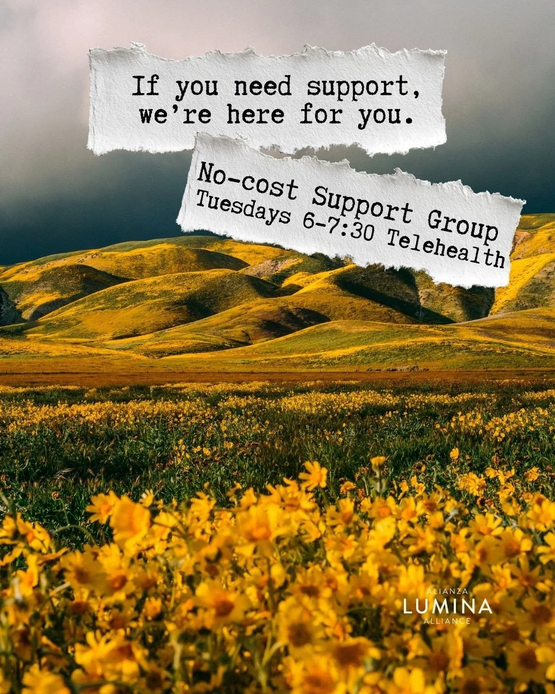 💛 Support groups begin this Tuesday. 💛⁠
⁠
If you're healing from an unhealthy or abusive relationship, unwanted sexual experiences, or other forms of relationship violence, you don't have to navigate it alone.⁠
⁠
Join our weekly virtual support gro