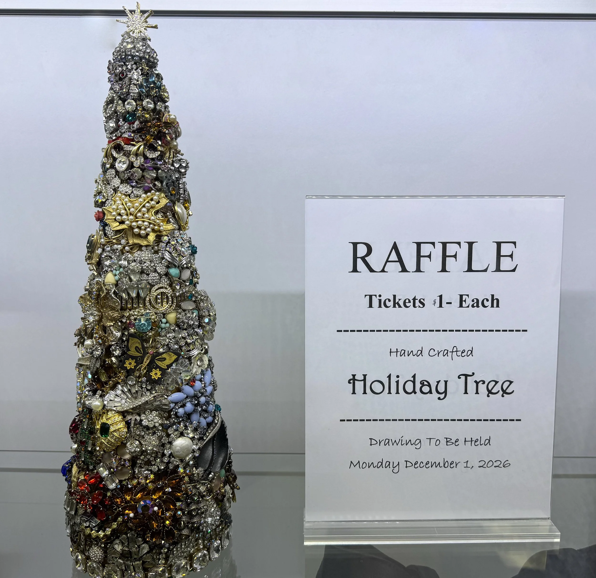 We&rsquo;re having a raffle! 🎟️

Enter to win this exquisite holiday tree, beautifully created by one of our talented volunteers.🎄

Every ticket purchased helps support our mission to empower those impacted by sexual and intimate partner violence t