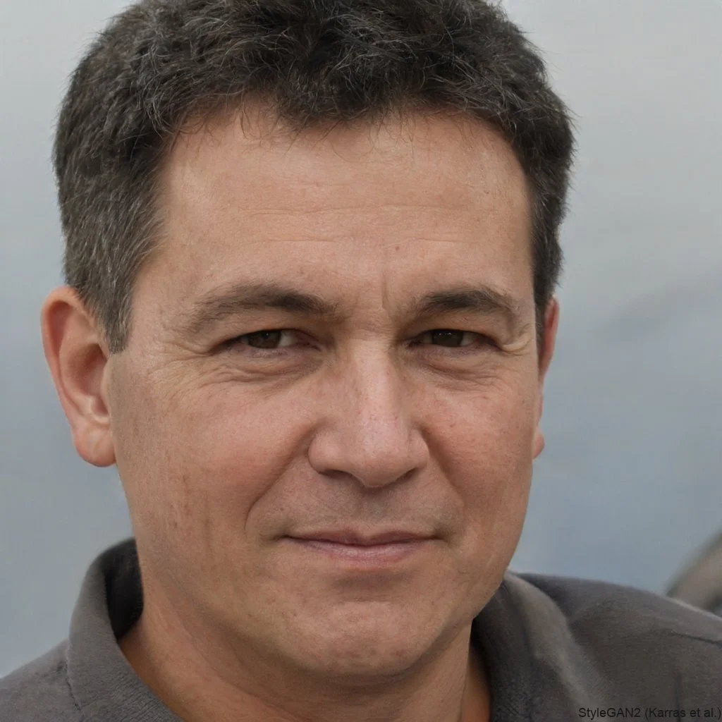 A middle-aged man with short dark hair and a slight smile, looking directly at the camera against a blurred outdoor background.