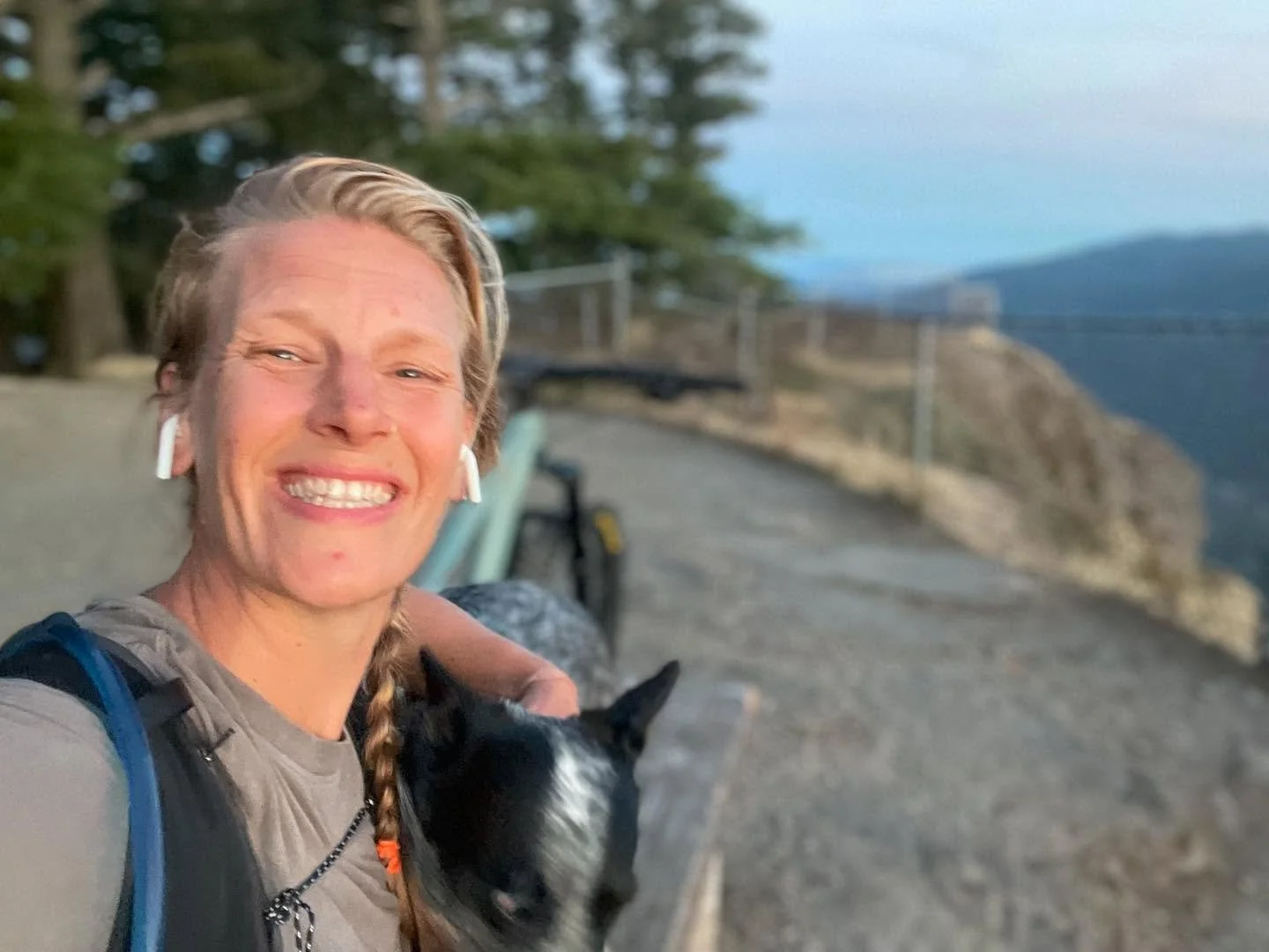 Bought a mountain bike! I don&rsquo;t know who&rsquo;s happier about it me or Jones, we stayed out past dark and didn&rsquo;t die.