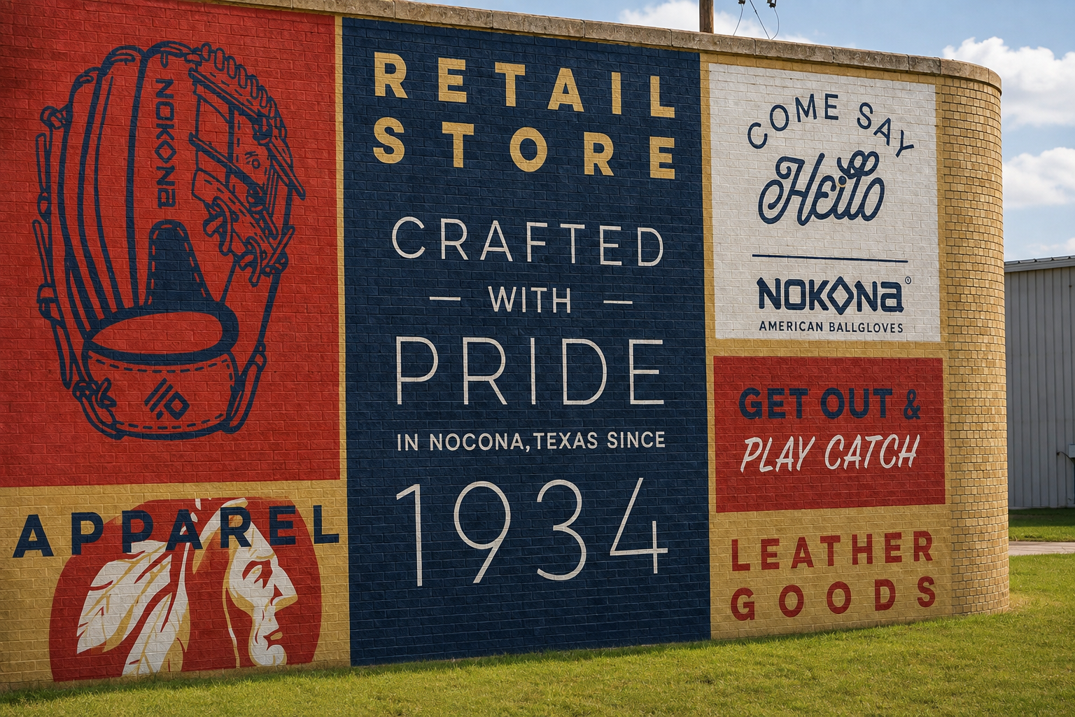 Nocona Texas Leather Goods Nokona  Ballgloves