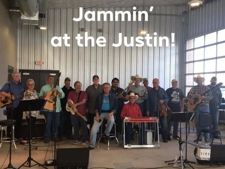 group photo of local nocona musicians