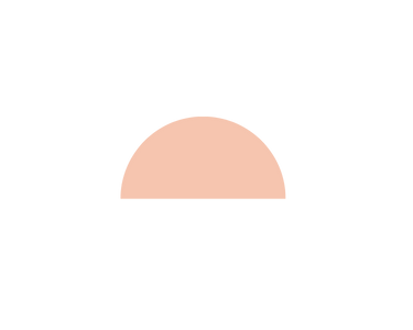 Illustration of a pink semicircle on a black background.