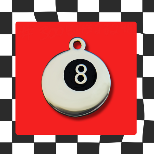 8 Ball Charm