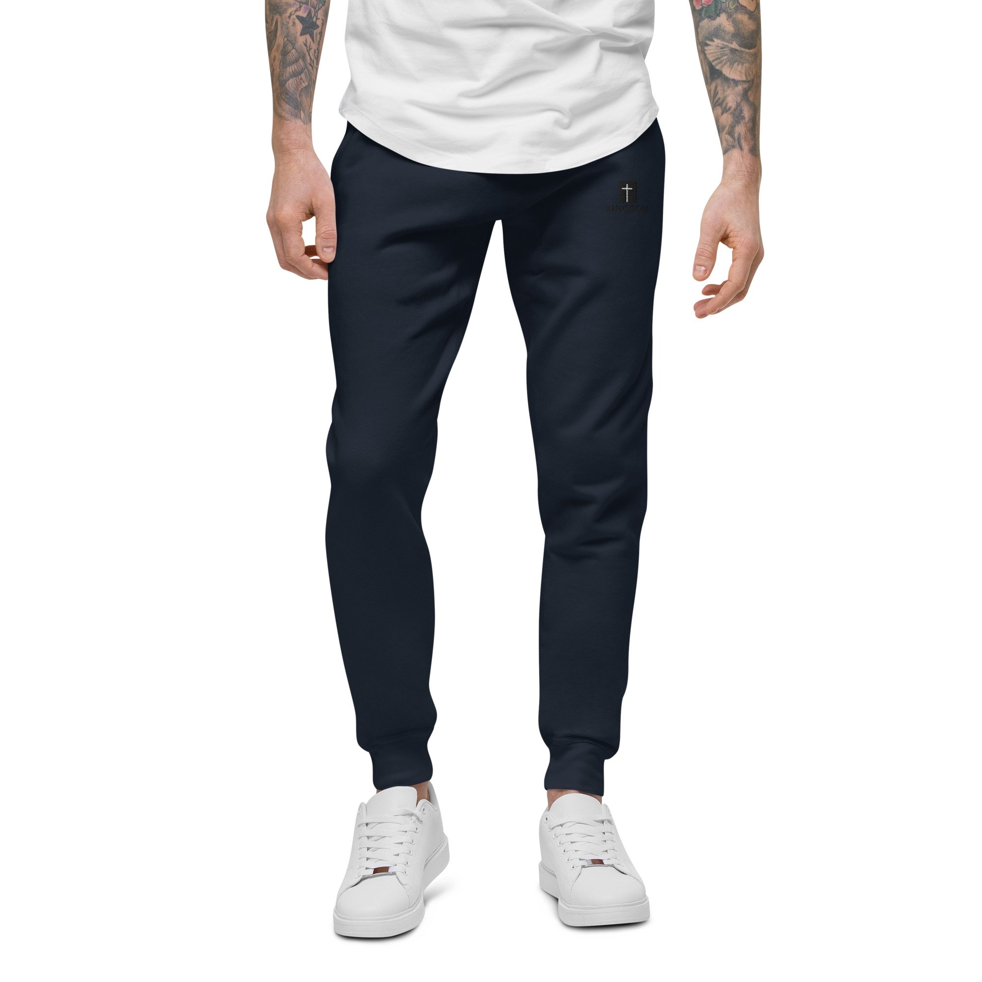 unisex-fleece-sweatpants-navy-blazer-front-683d14d51d364.jpg