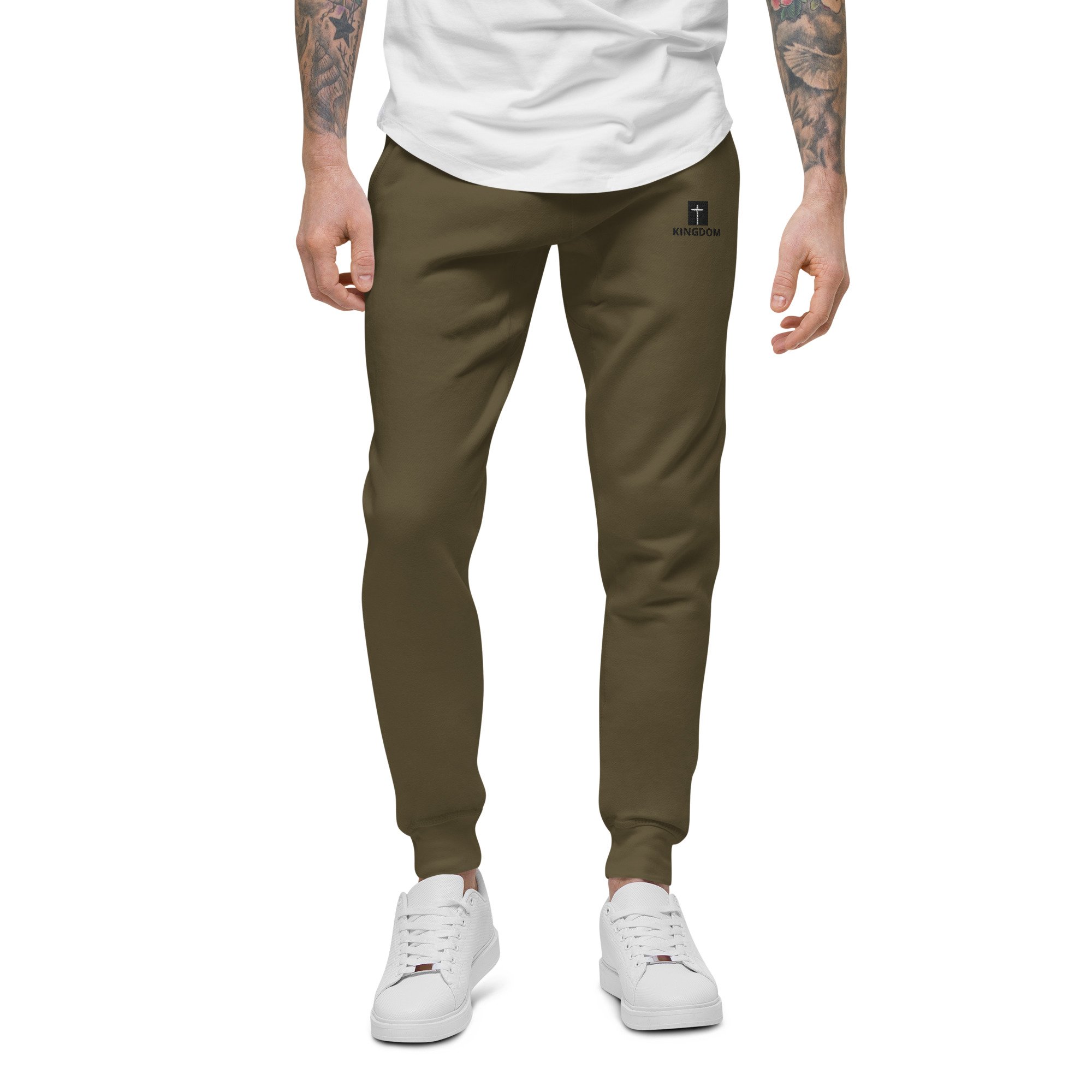 unisex-fleece-sweatpants-military-green-front-683d14d51d9ce.jpg