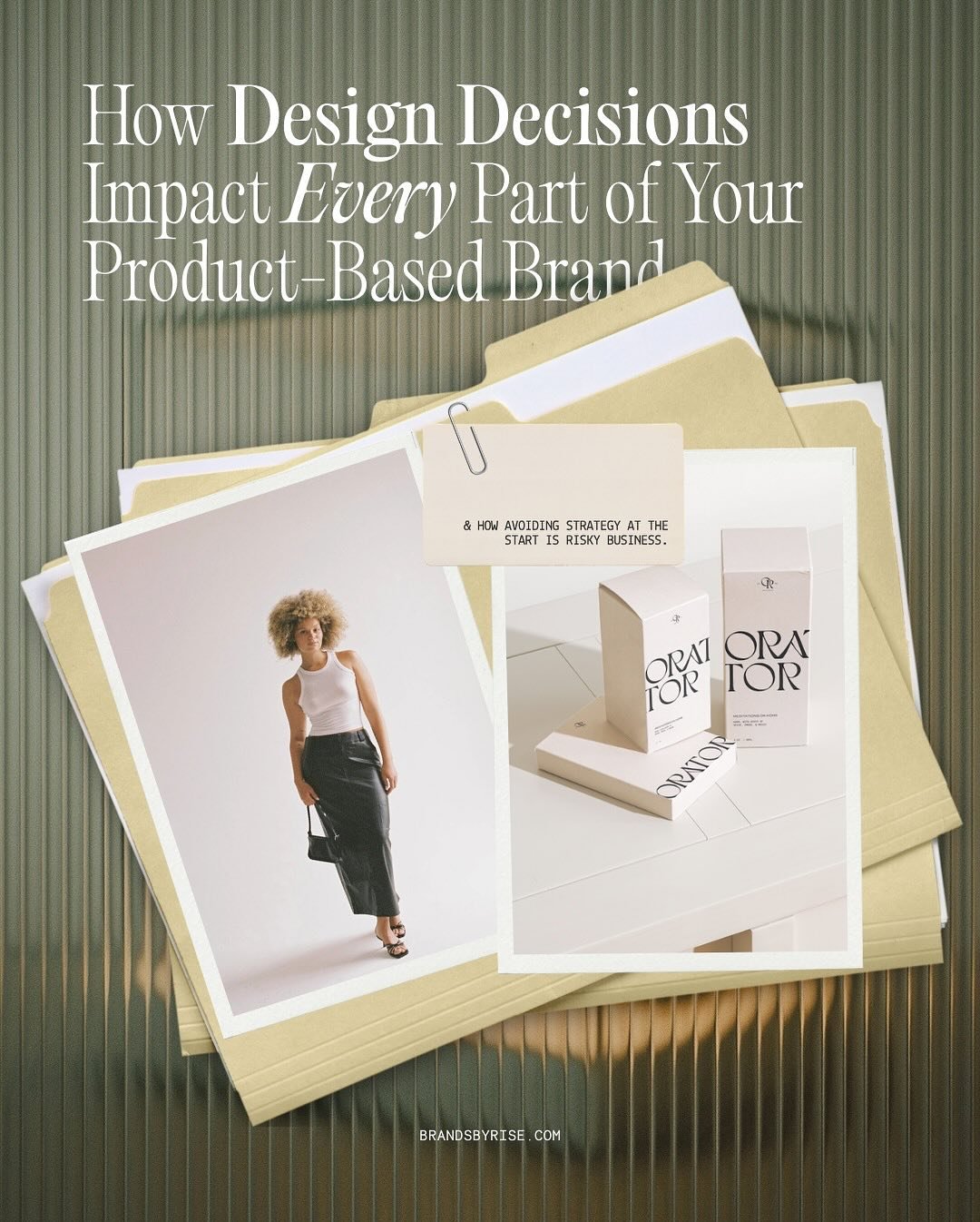 How Strategic Design Shapes Every Part of Your Brand 💡

Strategic design decisions go beyond aesthetics &mdash; they are the foundation for how your customers perceive your brand. From product design to packaging to your website, every design elemen