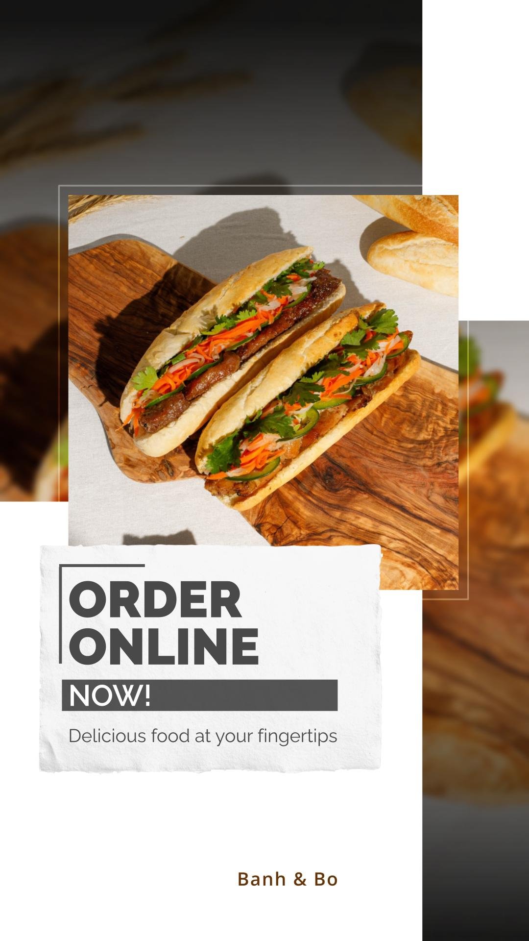 The aroma of tasty food fills your space with every bite. Enjoy delicious options effortlessly with online ordering. Treat yourself today! 🥪✨

#BanhAndBo #SignatureFlavors #OnlineOrdering #ConvenienceEats
