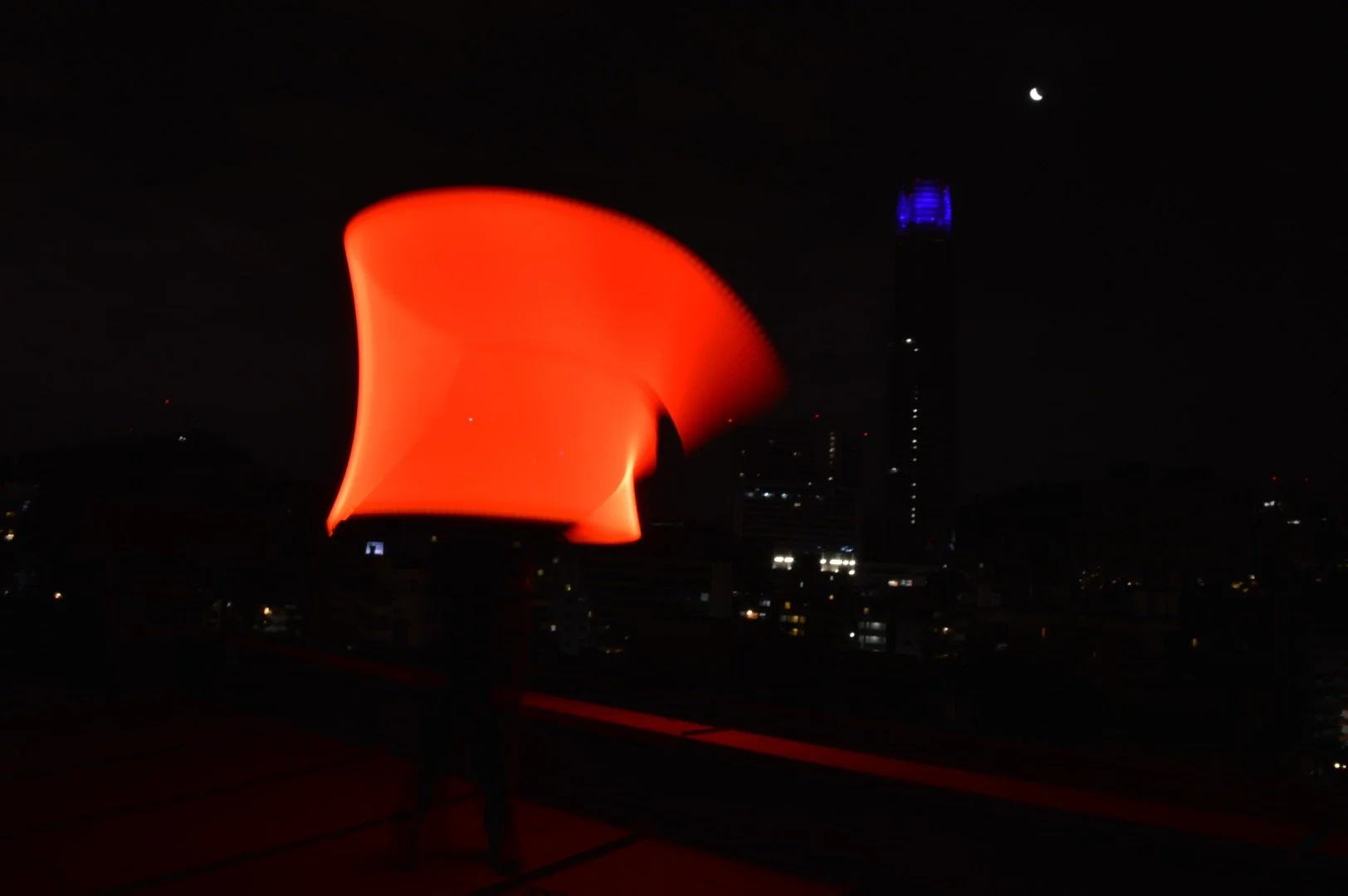 Intervención de Luz "Luz naranja" - 2016