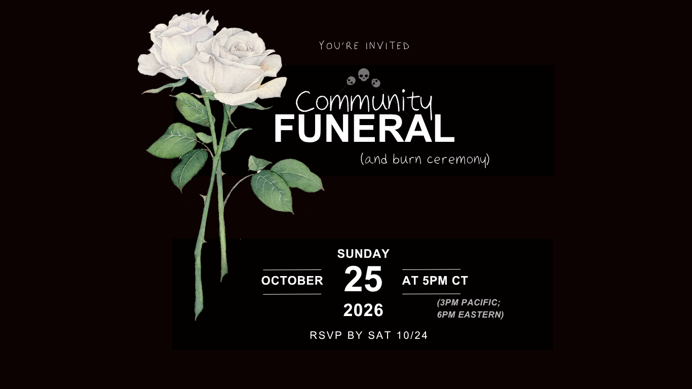 Community Funeral - Sun 10/25/2026