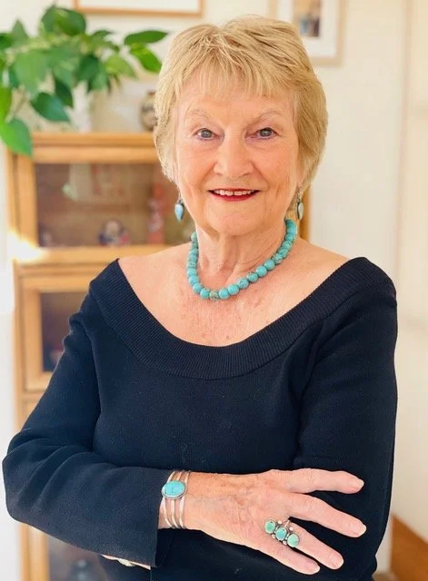 Portrait of author Sandra Schackel, "Apron to Gown"