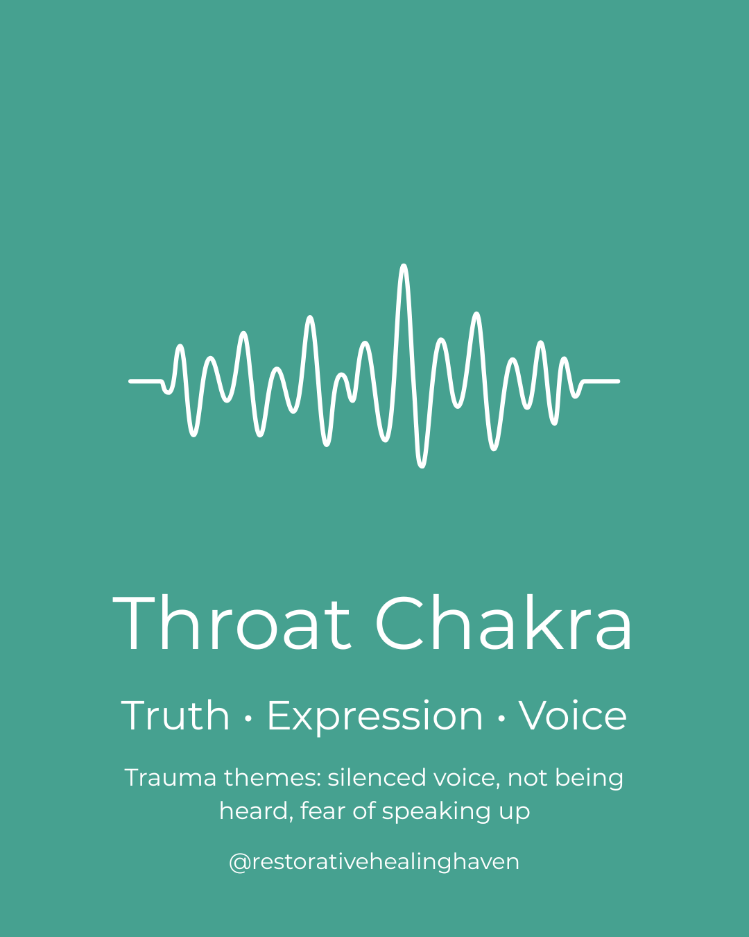 Throat Chakra: Speaking Your Truth After Silence