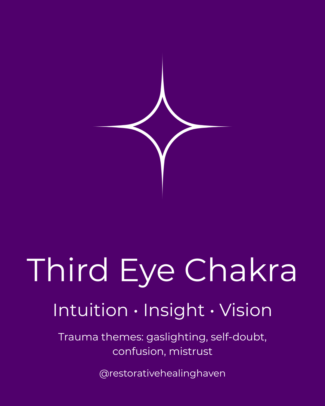 Third Eye Chakra: Reclaiming Intuition, Inner Vision, and Trusting Yourself Again