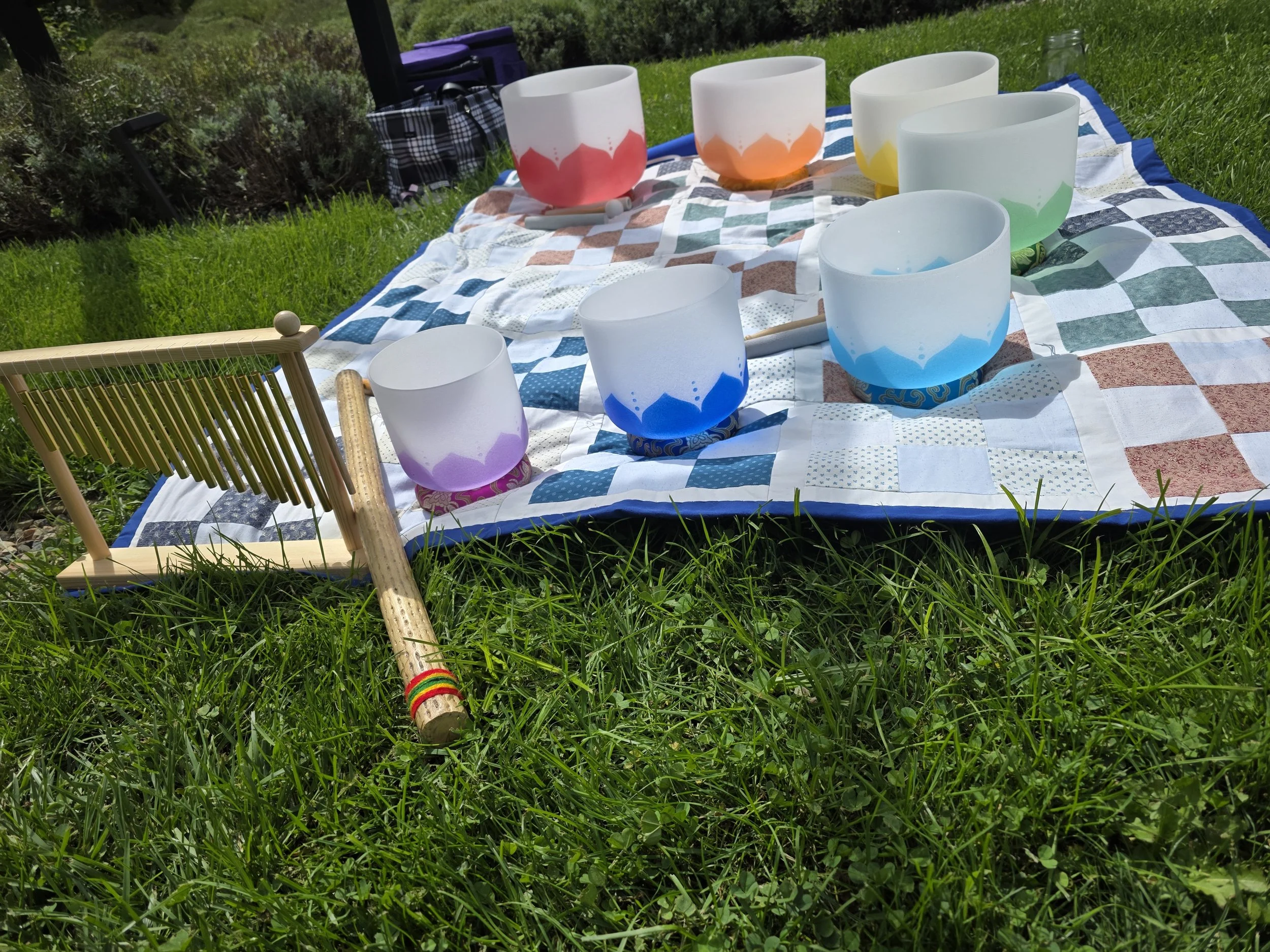 Outdoor Sound Bath at Blue Star Art Collective
