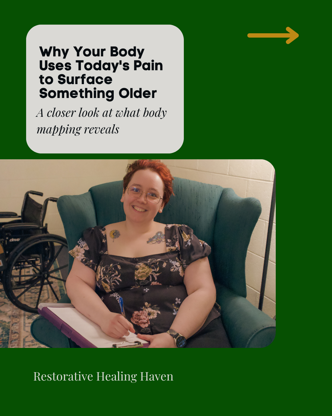 Why Your Body Uses Today's Pain to Surface Something Older