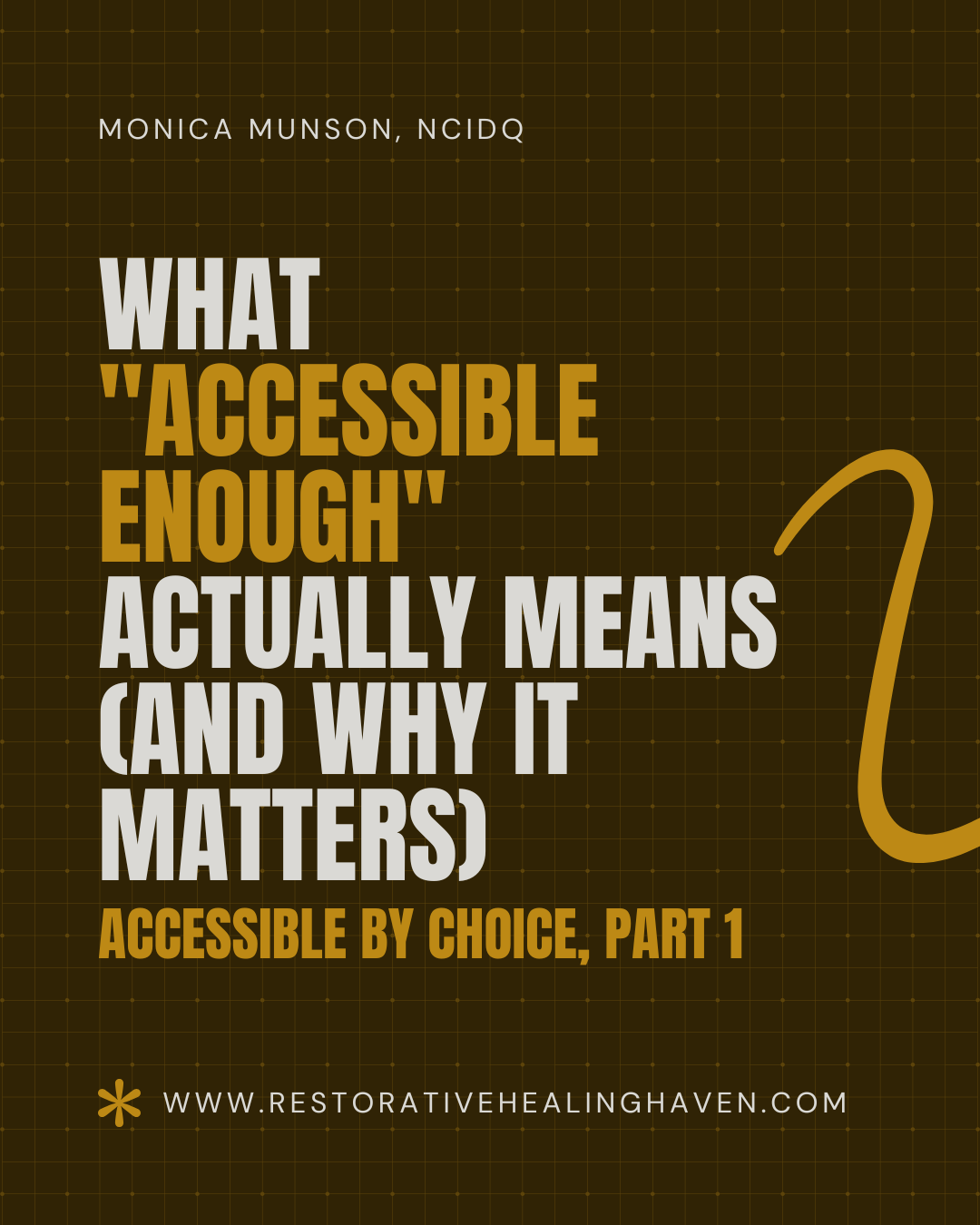 Part 1: What "Accessible Enough" Actually Means (And Why It Matters)
