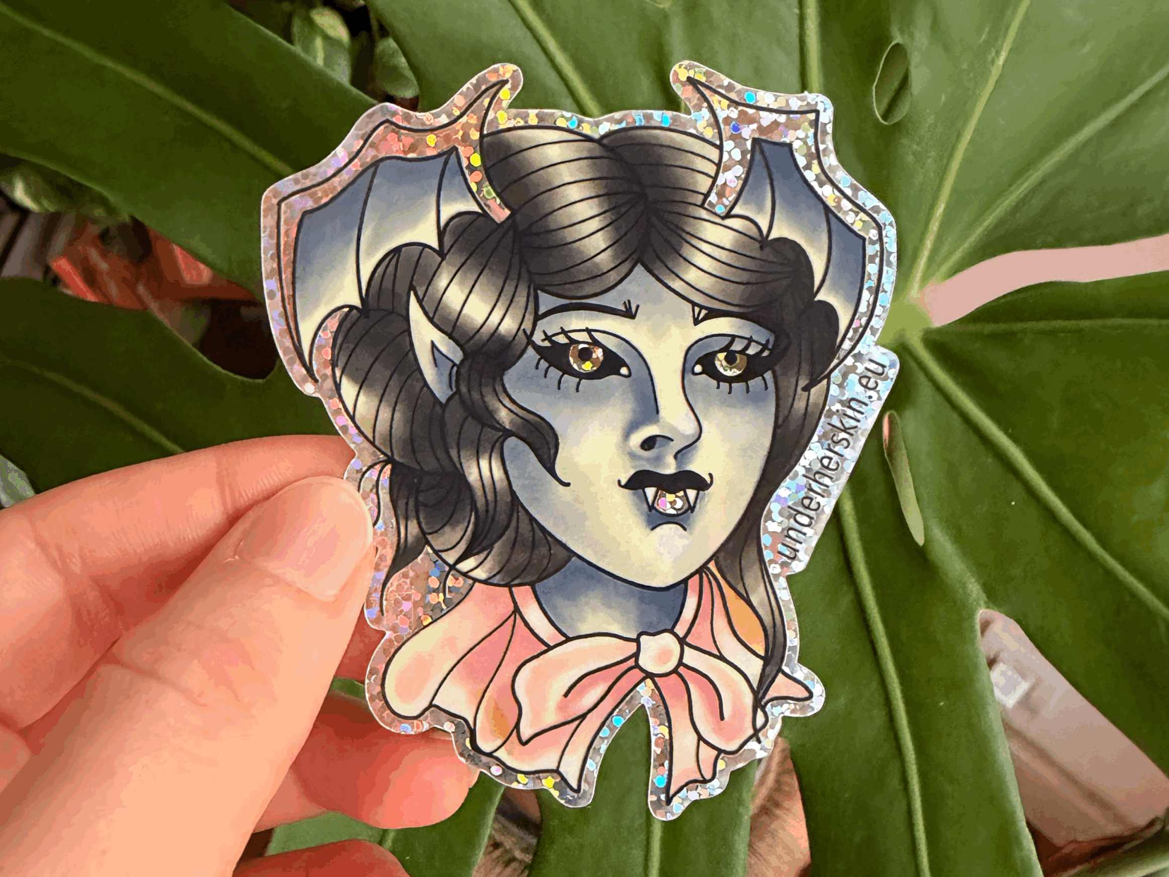 Demon Girl Sticker
