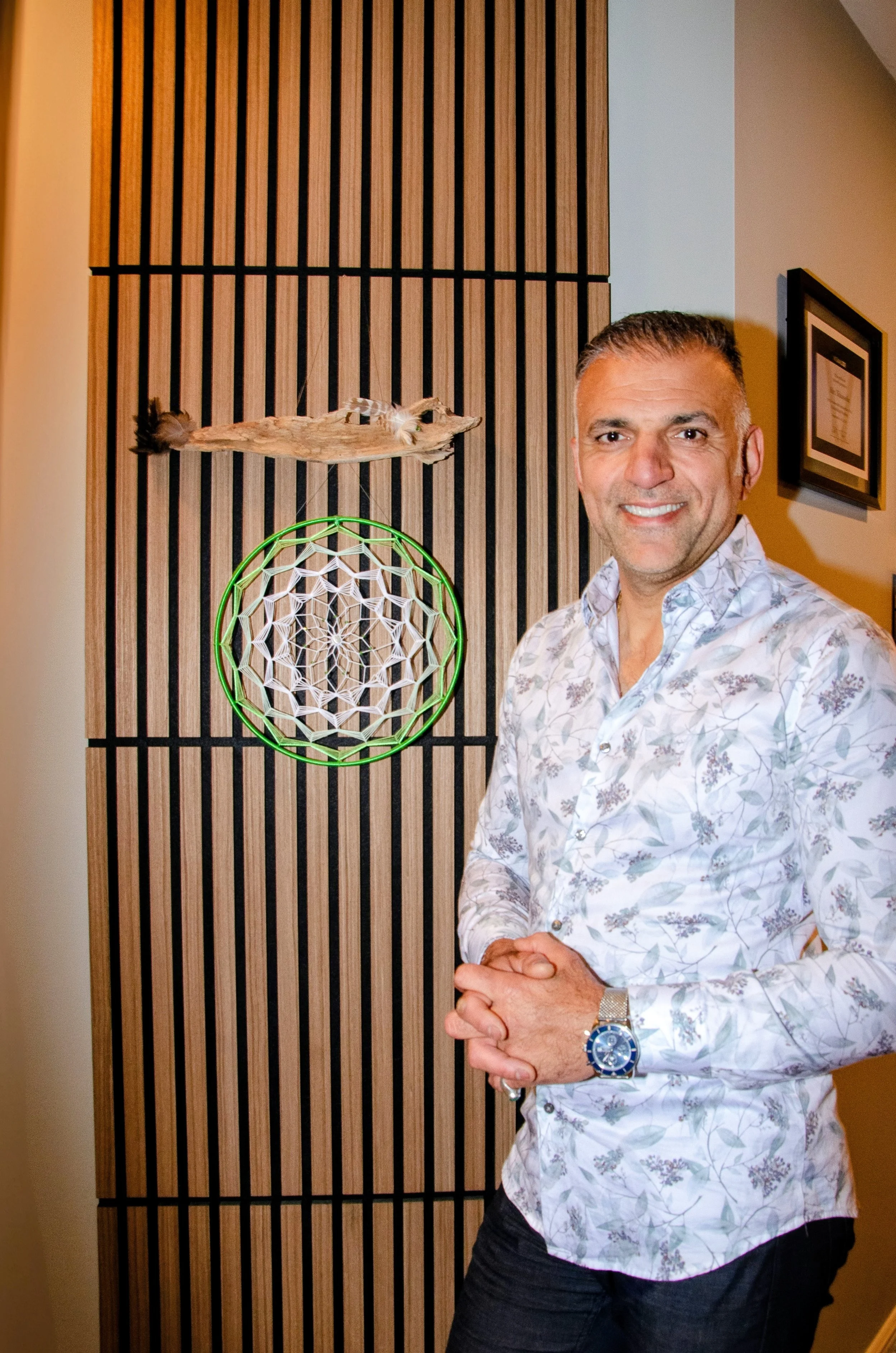 Alex Nikousefat of HAOMA CO. Holistic Health, offering vibrational medicine, holistic wellness, and energy-based healing services.