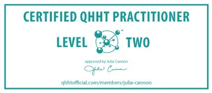 Certified QHHT® Level 2 Practitioner credential held by Jennifer Peace-Hall, supporting deep self-exploration, insight, and personal transformation.