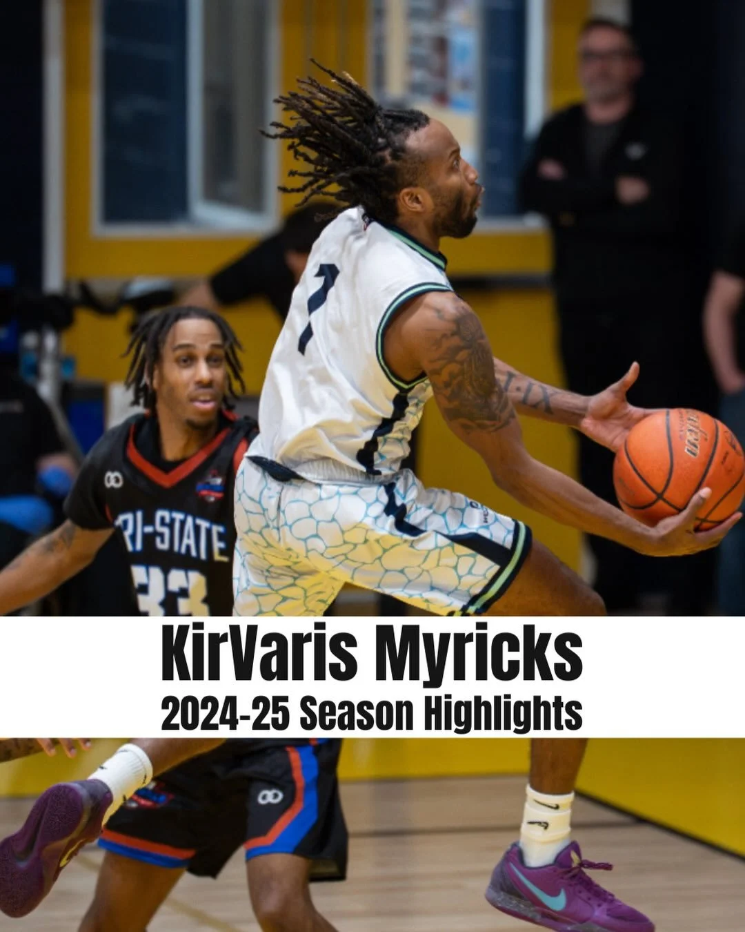 Check out KirVaris Myricks highlights from the 2024-25 season! KirVaris is poised for a huge season coming up!