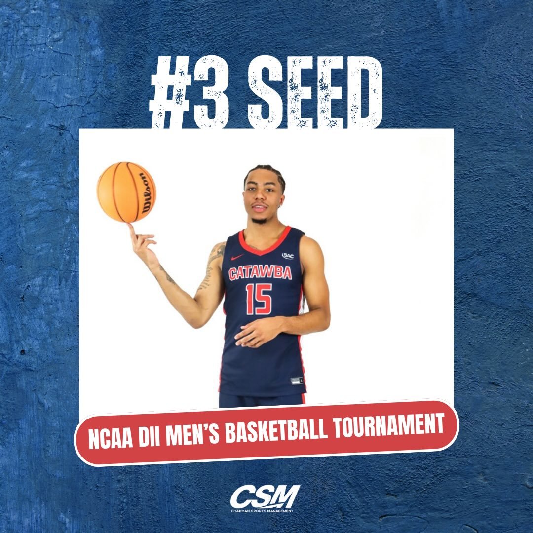 Zion and Catawba College are going dancing! They earned the #3 seed in the Southeast Region and will take on Columbus State on Saturday March 14th. Congratulations Zion and good luck!