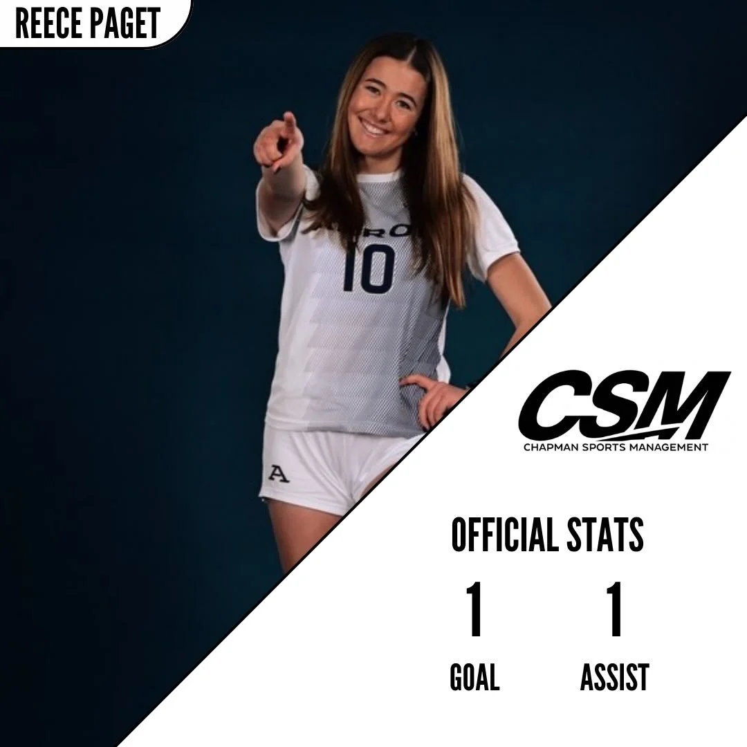 Congratulations to Reece Paget on scoring her first collegiate goal in Akron&rsquo;s spring game against Cleveland State! Reece also finished the match with an assist, impacting the game on all levels. Keep it up Reece!